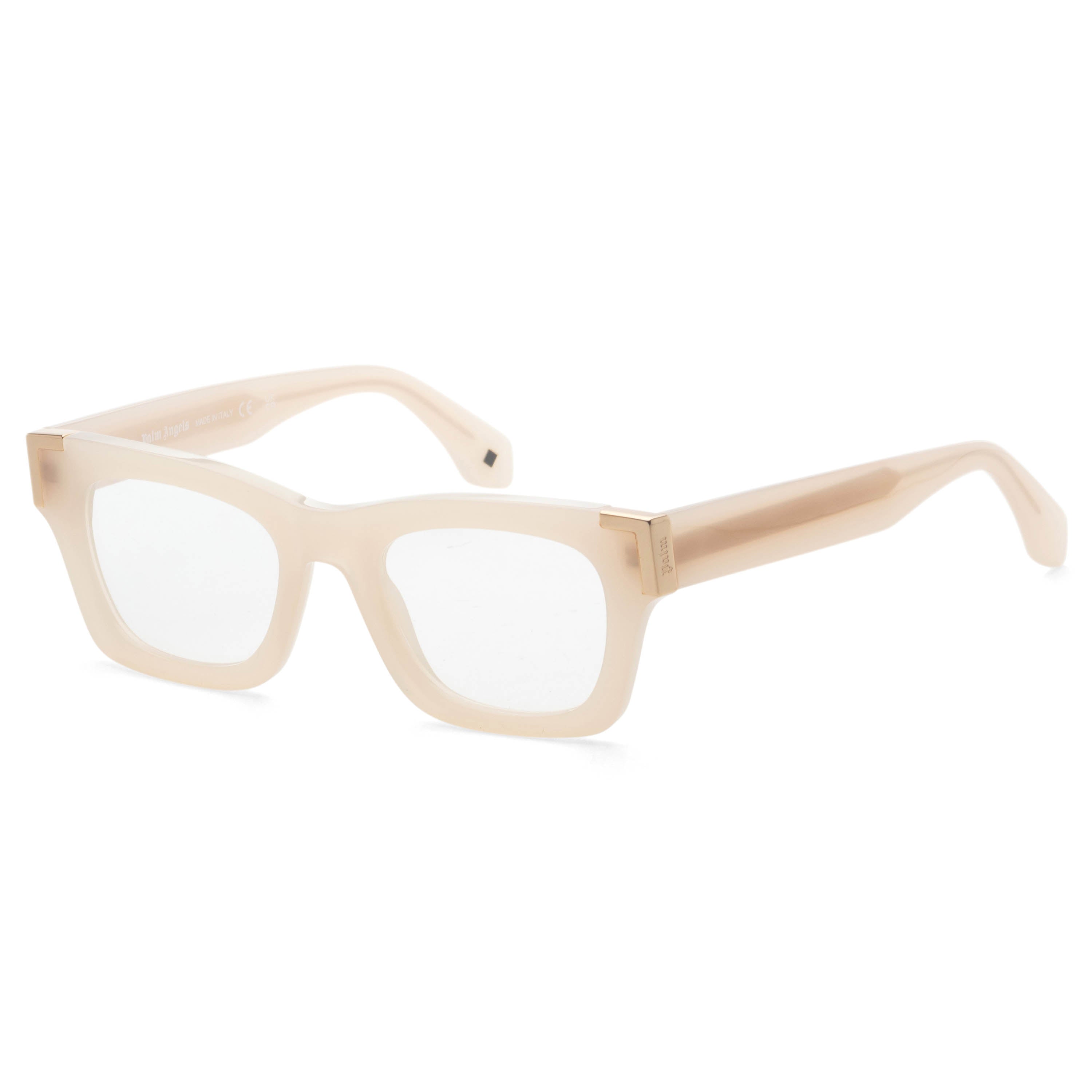 Preloved - Palm Angels PERJ010F24PLA001620049 Eyeglasses — Beige by Preloved - Palm Angels