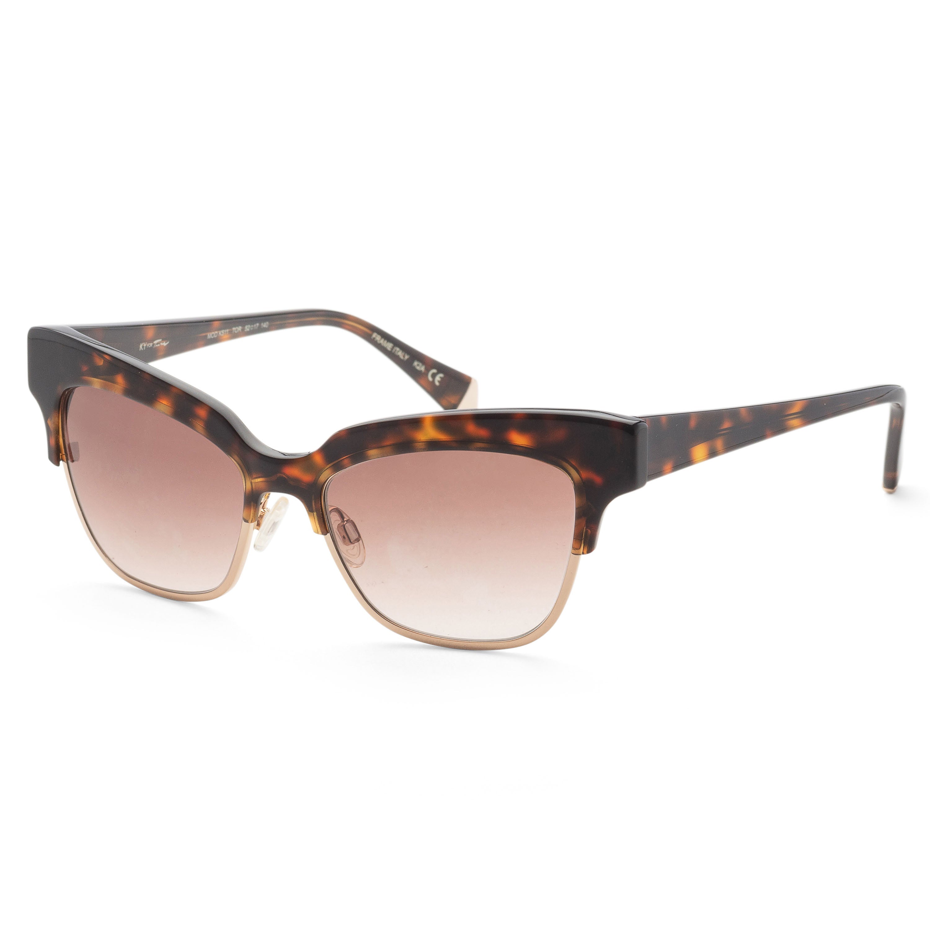 Preloved - Kate Young K511TOR52 Sunglasses — Tortoiseshell by Preloved - Kate Young