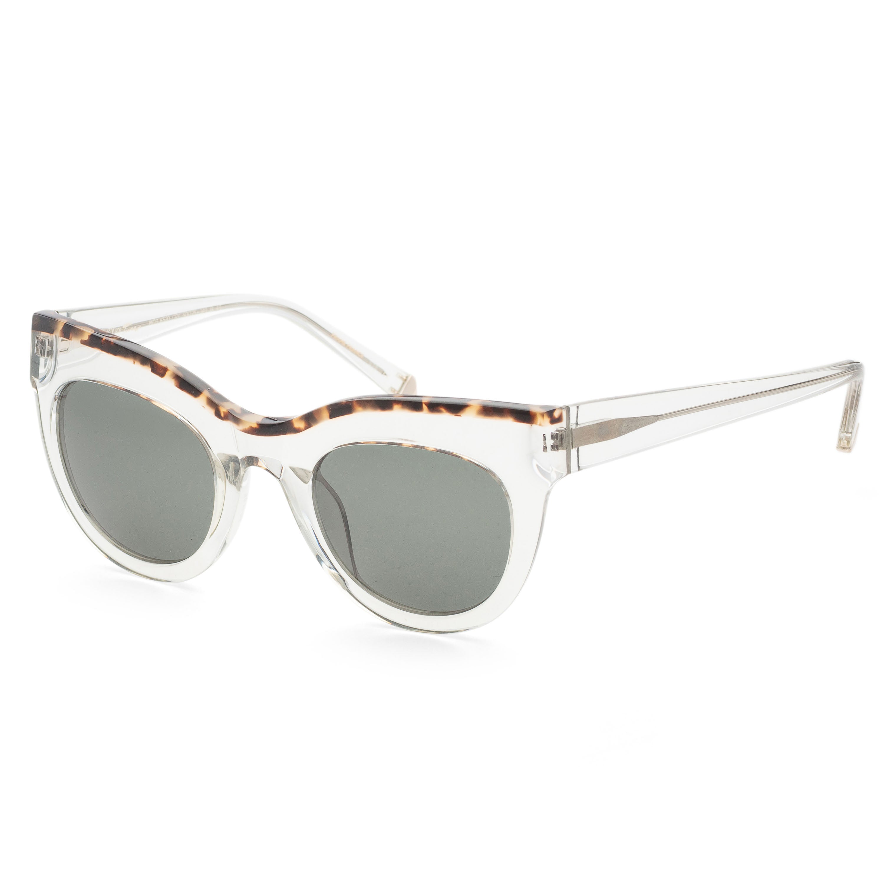 Preloved - Kate Young K520CRY50 Sunglasses — Clear by Preloved - Kate Young