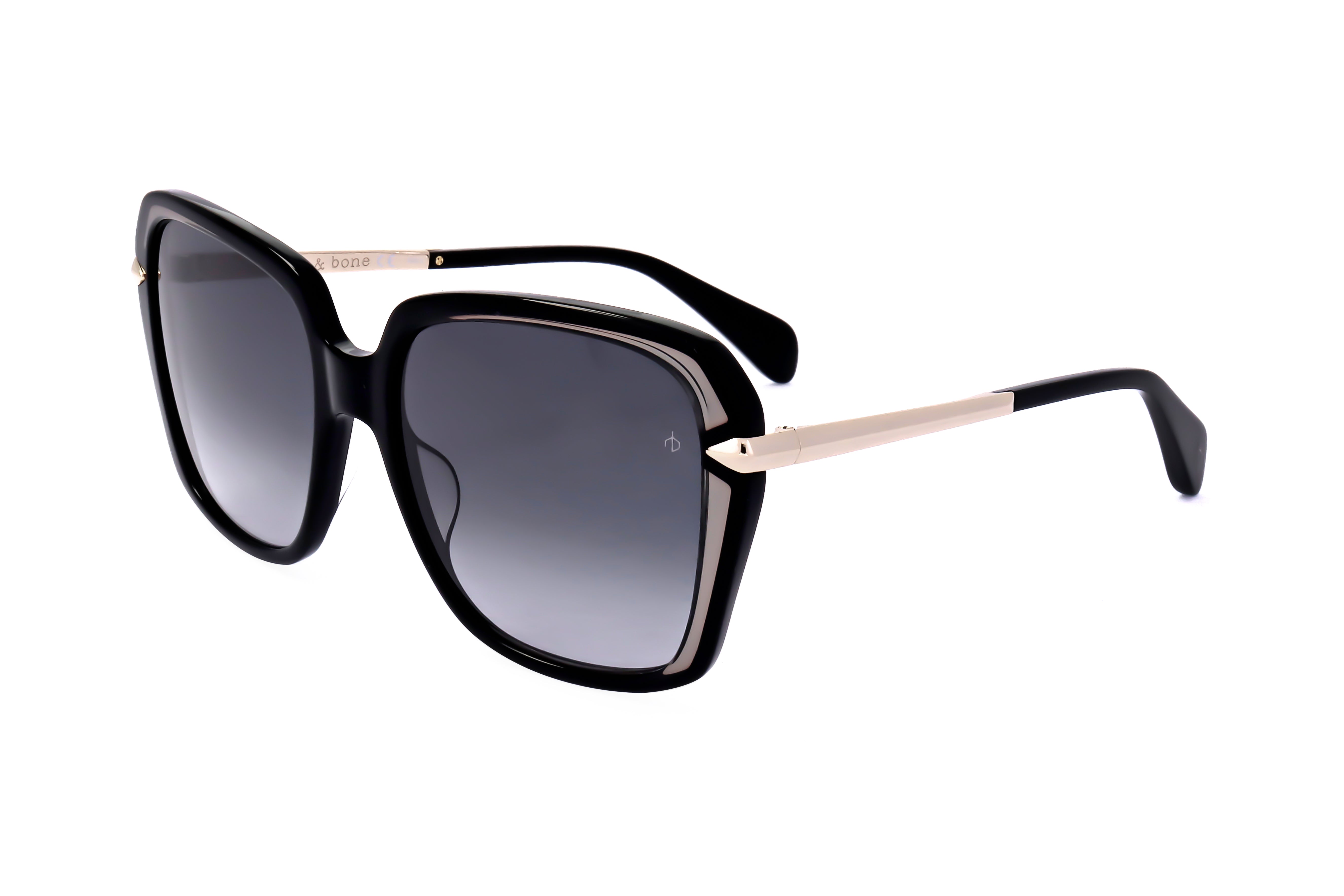 Preloved - Rag & Bone RNB1059GS80757 Sunglasses — Black by Preloved - Rag & Bone