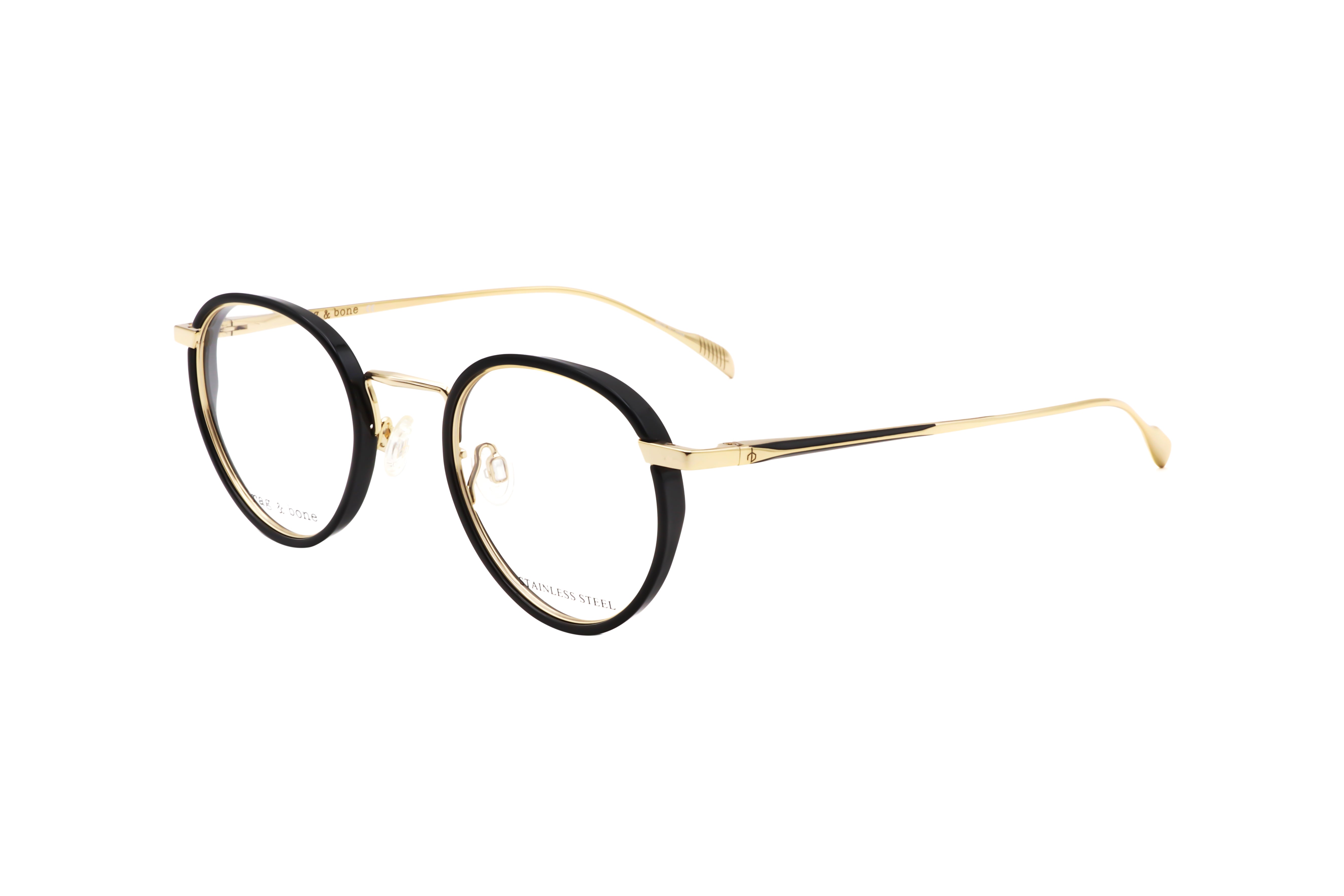 Preloved - Rag & Bone RNB7025RHL46 Eyeglasses — Gold by Preloved - Rag & Bone