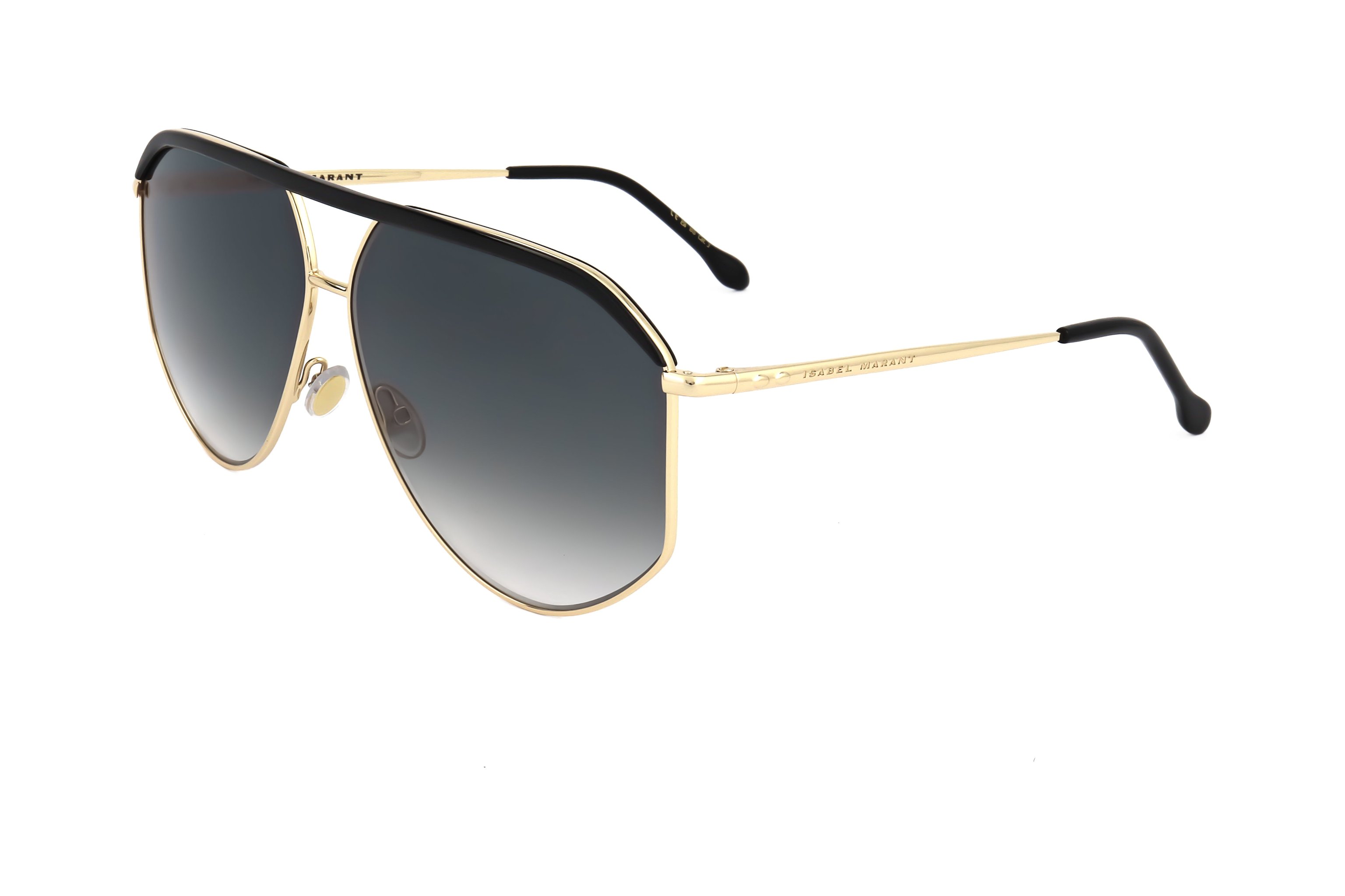 Preloved - Isabel Marant IM0139SRHL64 Aviator Sunglasses — Gold by Preloved - Isabel Marant