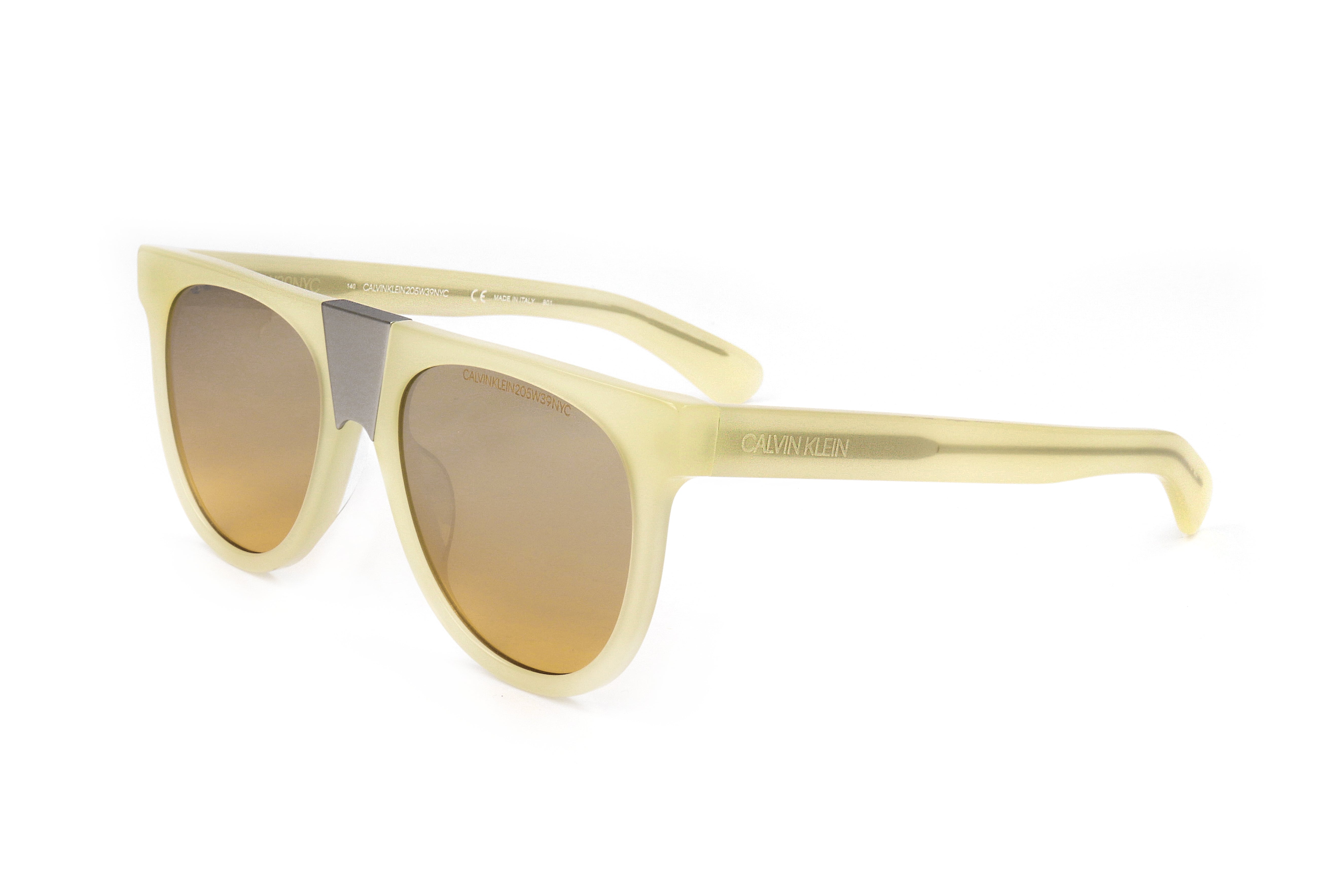 Preloved - Calvin Klein CKNYC1851S74152 Sunglasses — Gold by Preloved - Calvin Klein