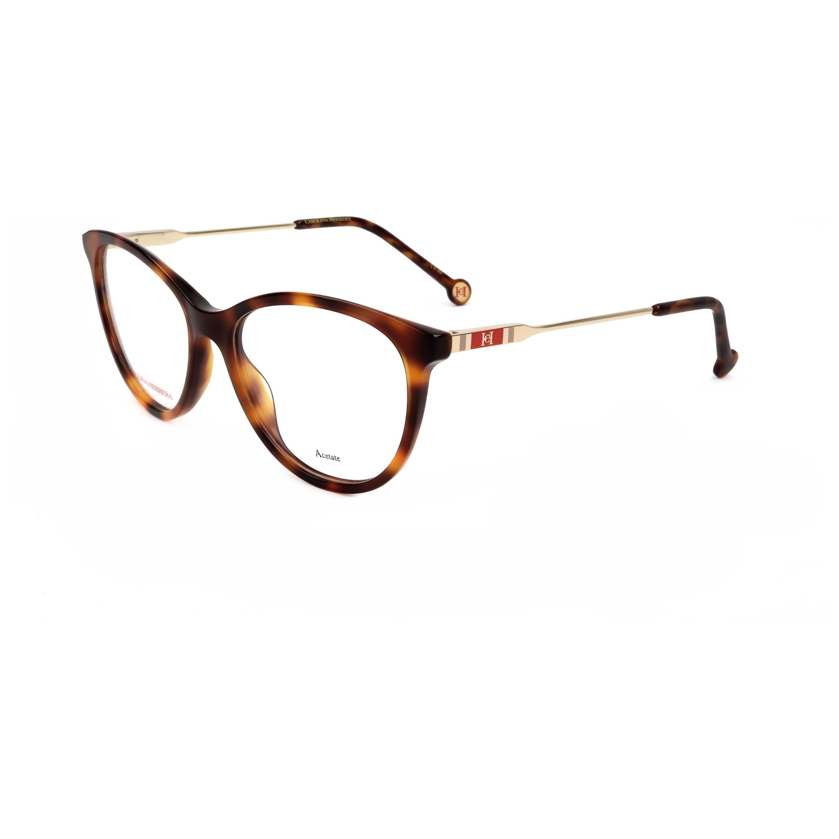 Preloved - Carolina Herrera CH007305L53 Eyeglasses — Brown by Preloved - Carolina Herrera