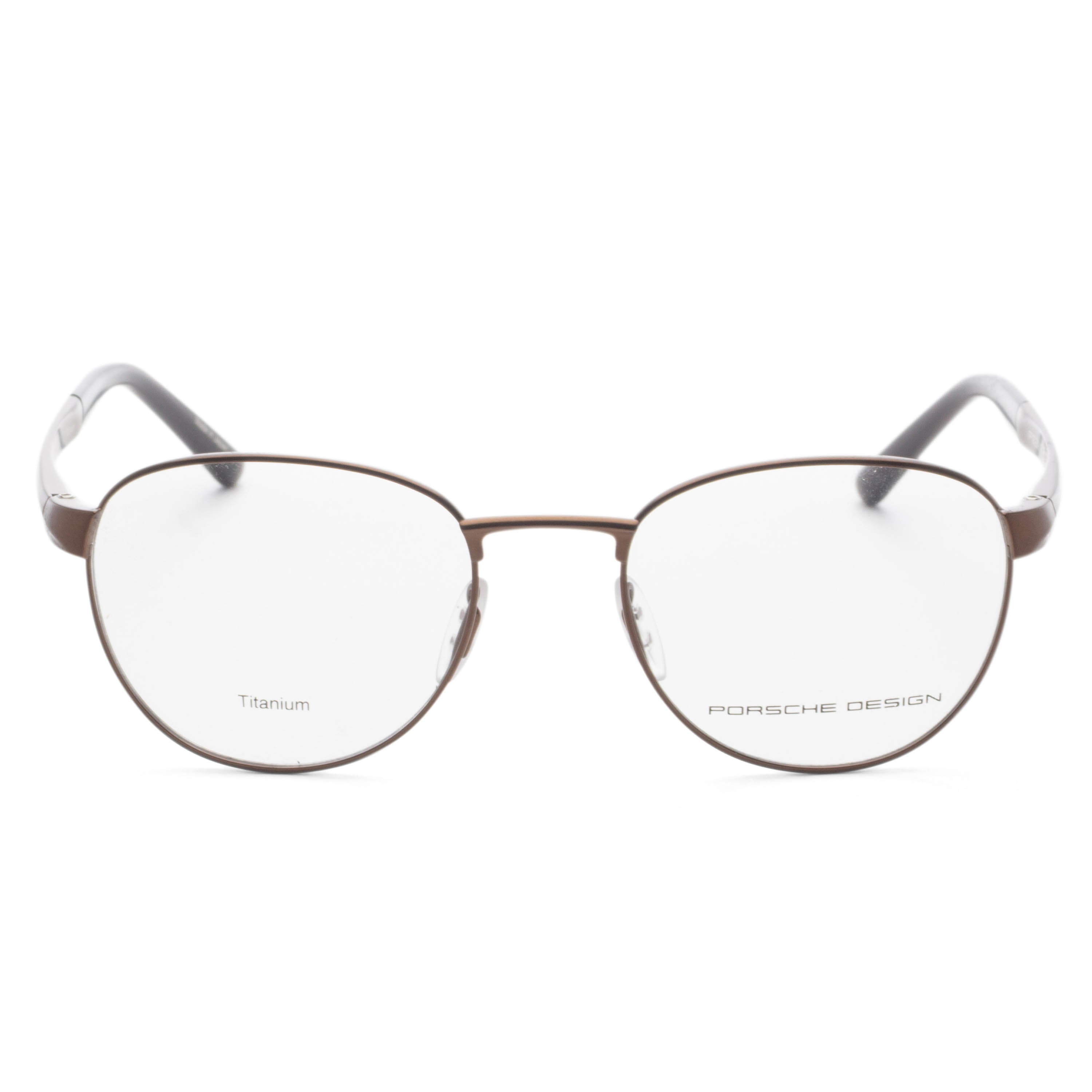 Preloved - Porsche Design P836950D Titanium Round Eyeglasses — Brown, view 3