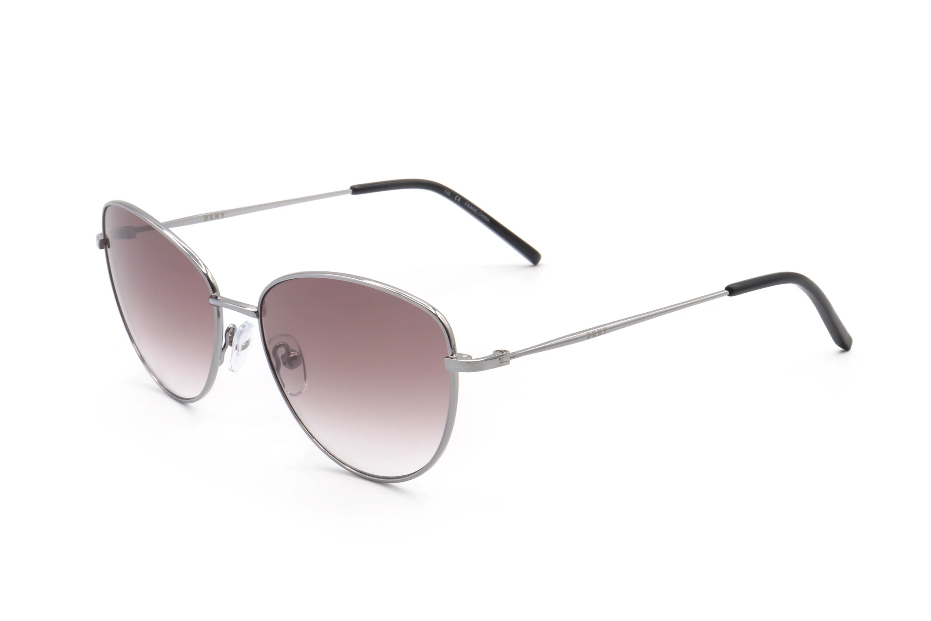 Preloved - Dkny DK103S50556 Gradient-Tinted Metal Sunglasses — Silver by Preloved - Dkny
