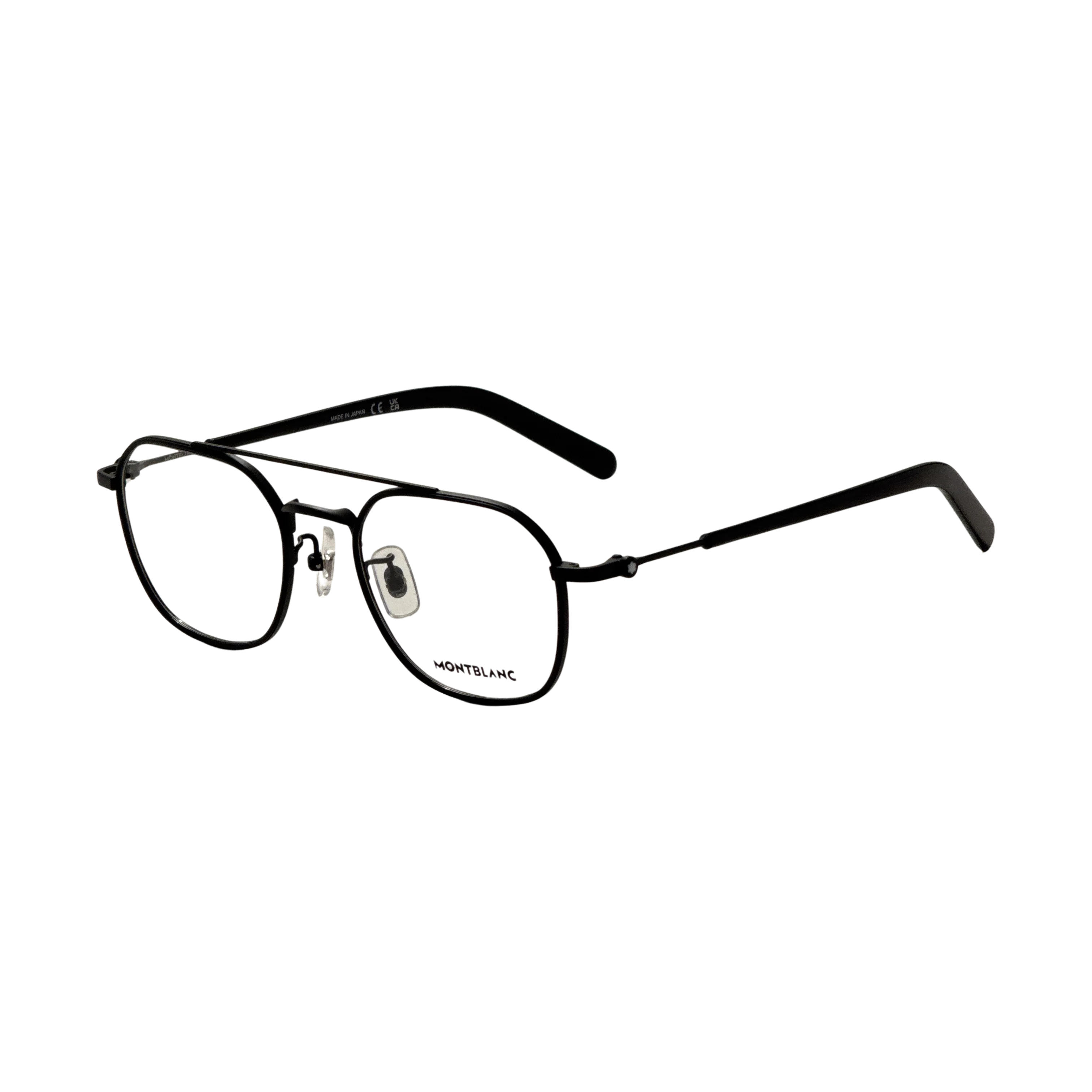 Preloved - Montblanc MB0391OA00451 Aviator Metal Eyeglasses — Black by Preloved - Montblanc