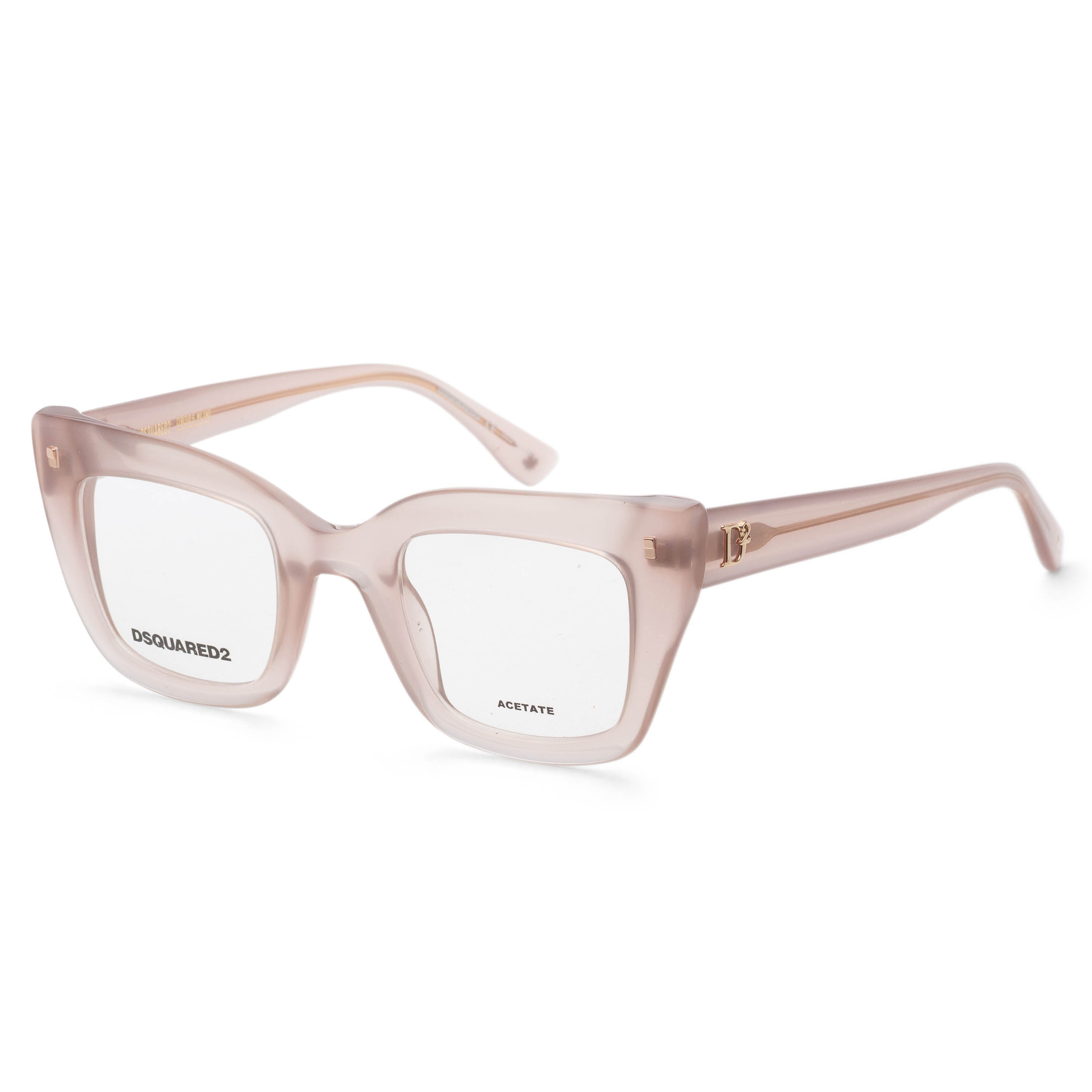 Preloved - Dsquared2 D2009935J47 Acetate Cat-Eye Eyeglasses — Pink by Preloved - Dsquared2