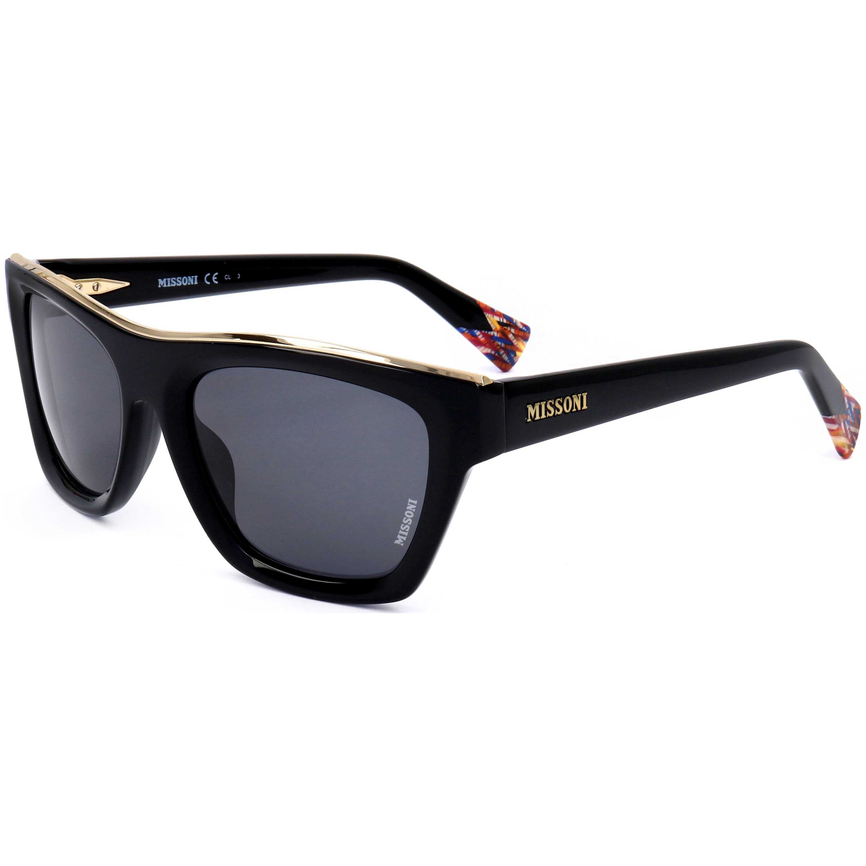 Preloved - Missoni MIS0067S80753 Square-Frame Sunglasses — Black by Preloved - Missoni