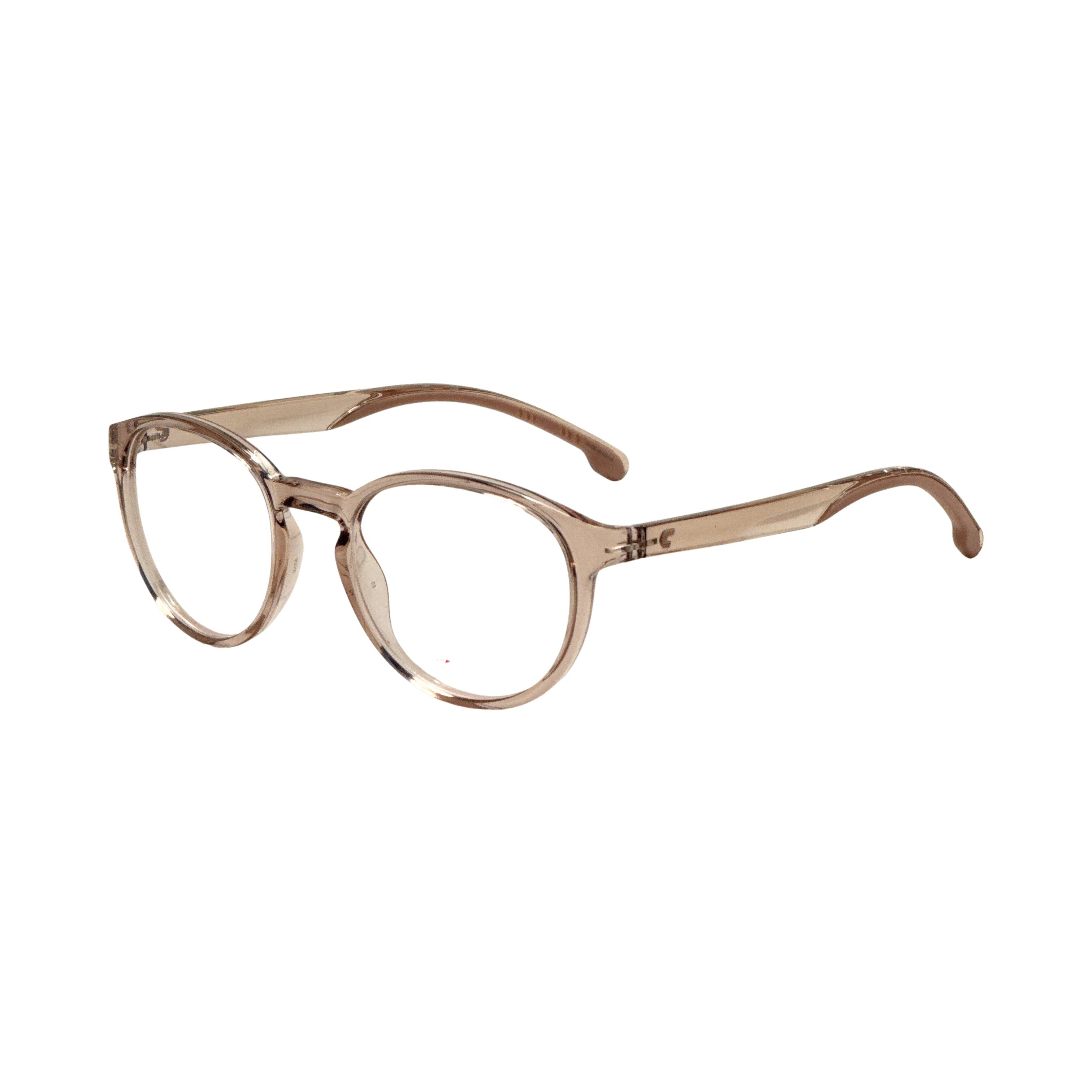 Preloved - Carrera CARRERA8879FWM50 Round Frame Eyeglasses — Beige by Preloved - Carrera