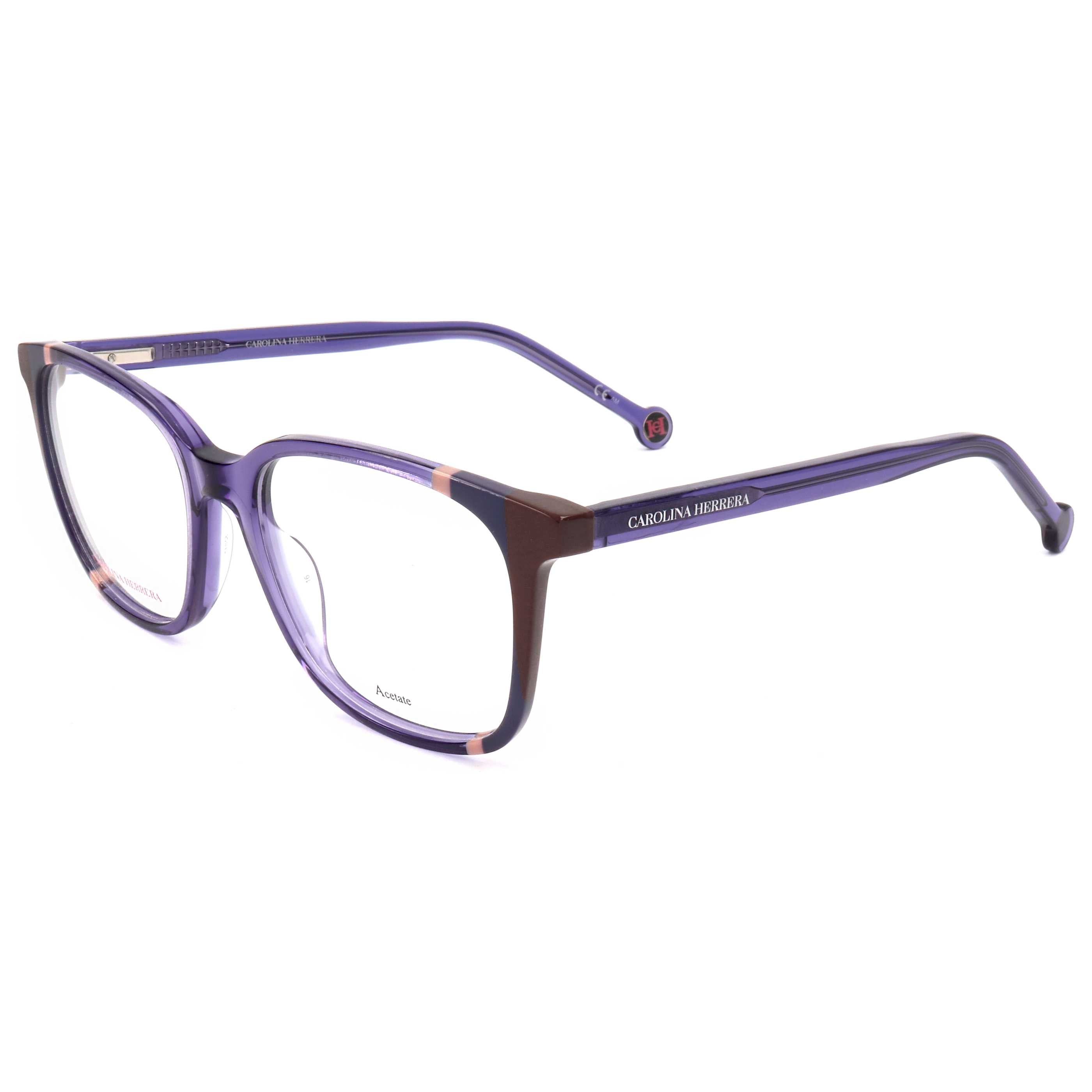 Preloved - Carolina Herrera CH0065E5352 Eyeglasses — Purple by Preloved - Carolina Herrera