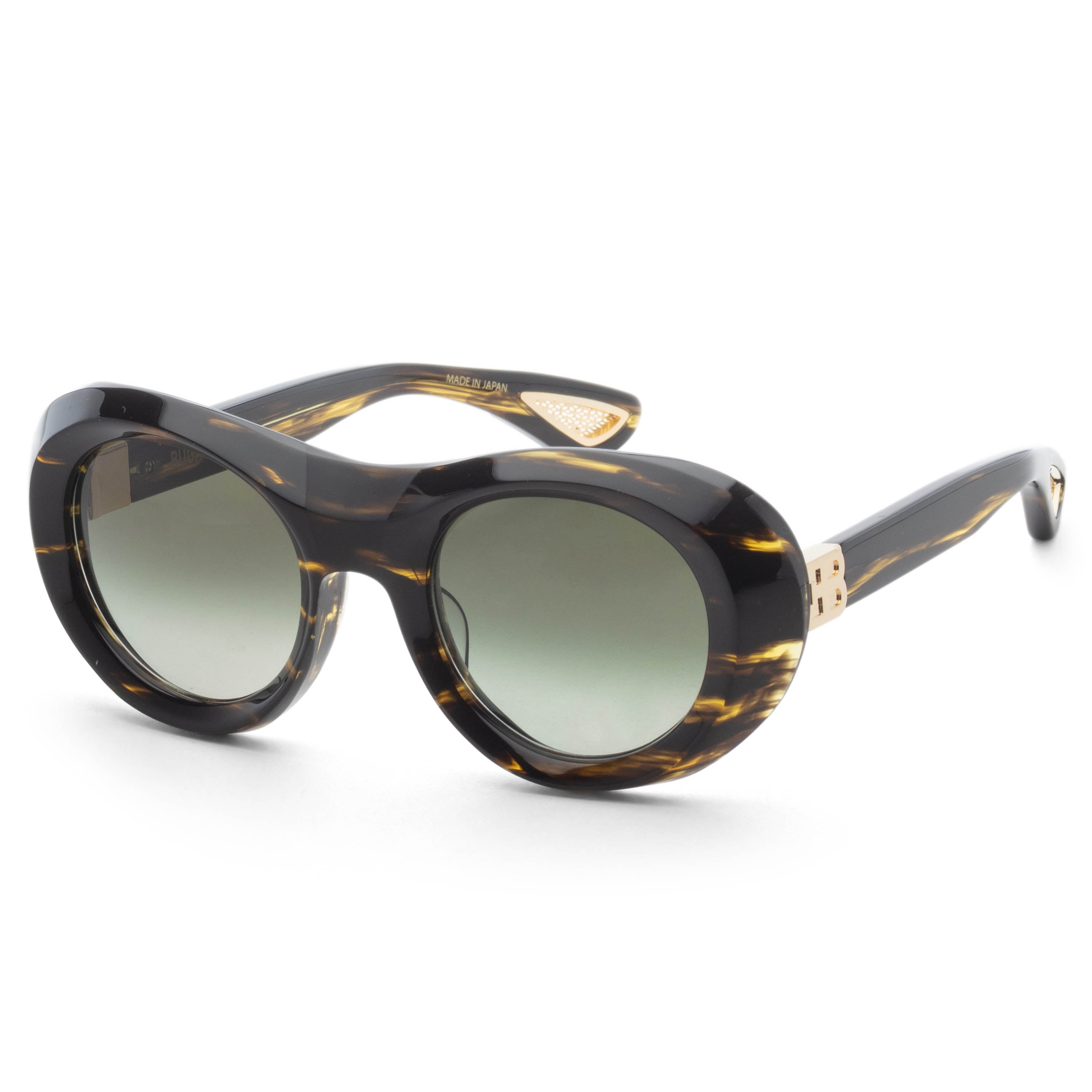 Preloved - Bugatti 03DT Dark Tortoise Acetate Sunglasses — Brown by Preloved - Bugatti