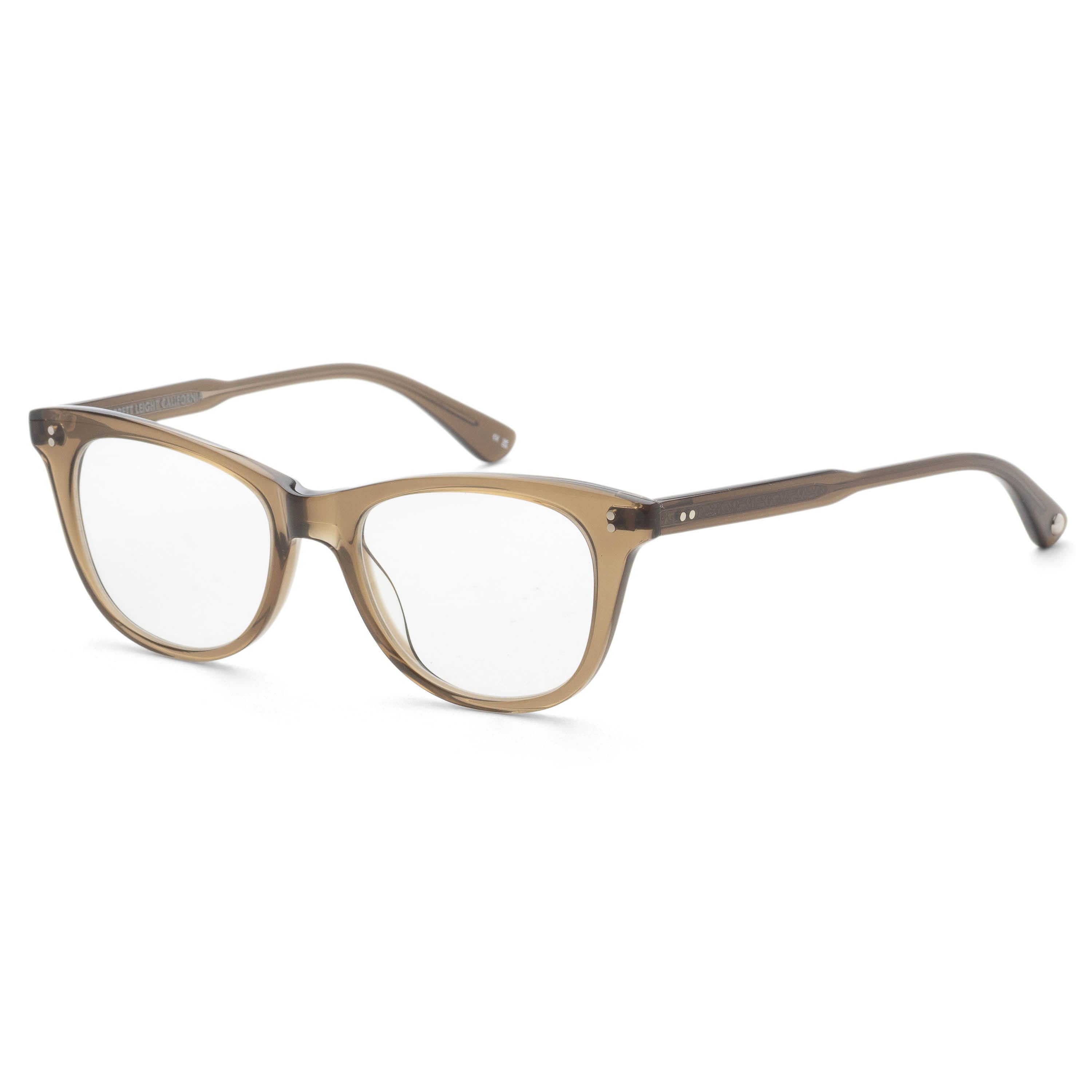 Preloved - Garrett Leight 112247OLIO Eyeglasses — Beige by Preloved - Garrett Leight