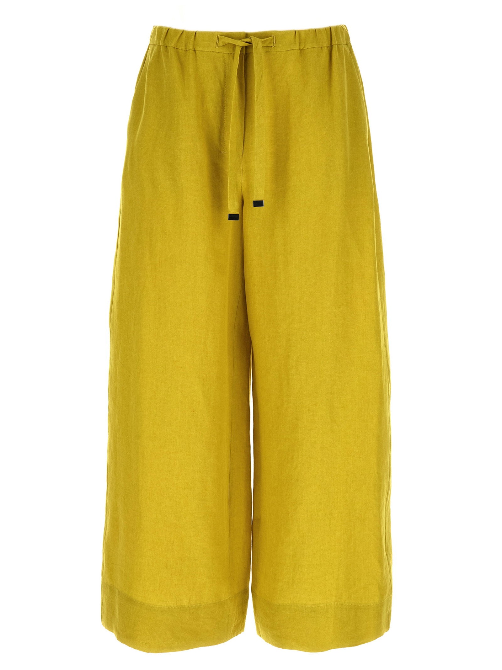 Max Mara 'S Trousers — Yellow by Max Mara 'S