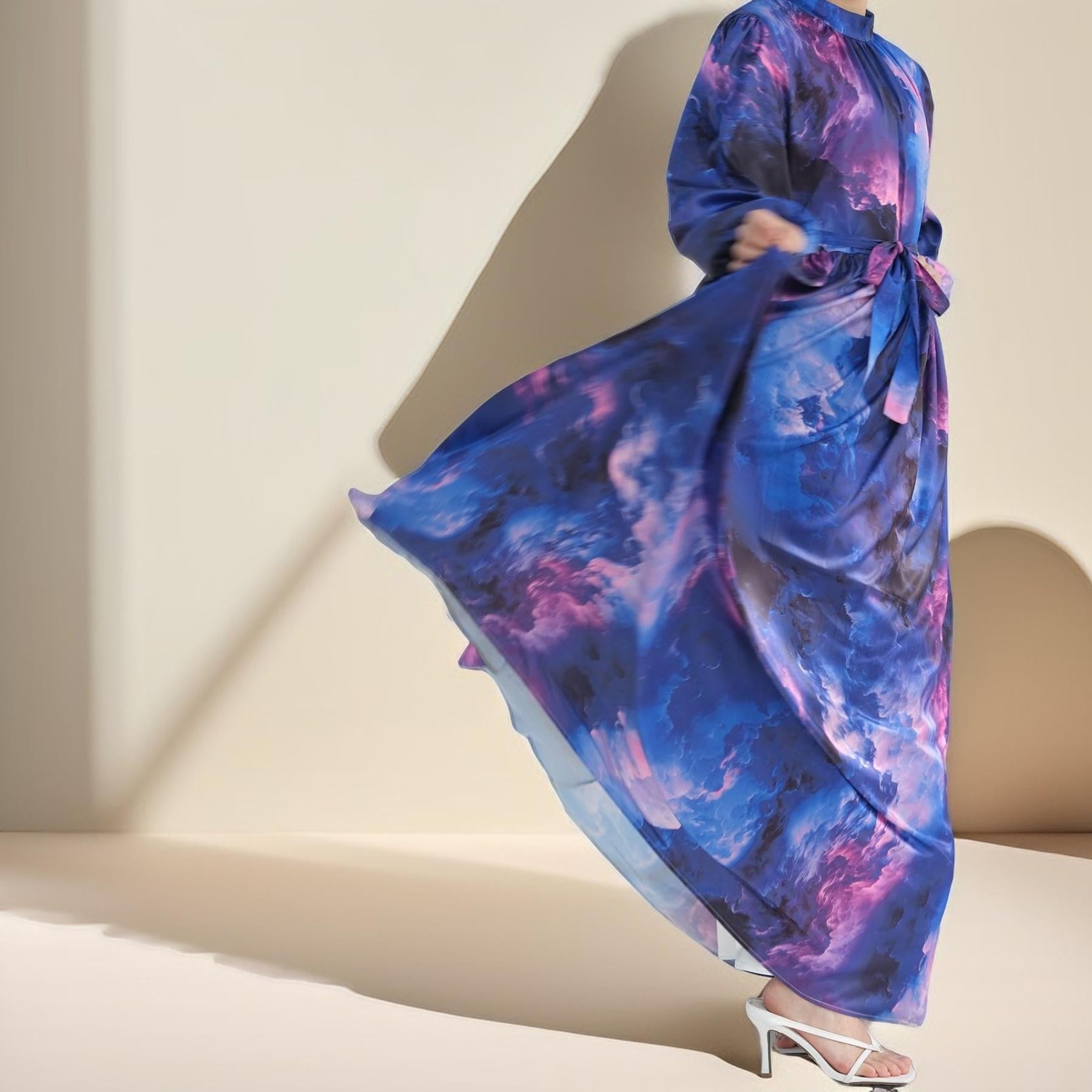 Splash Maxi Dress, view 3