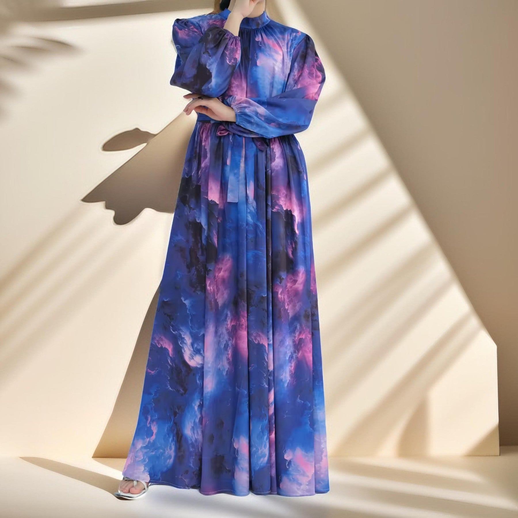 Splash Maxi Dress, view 4