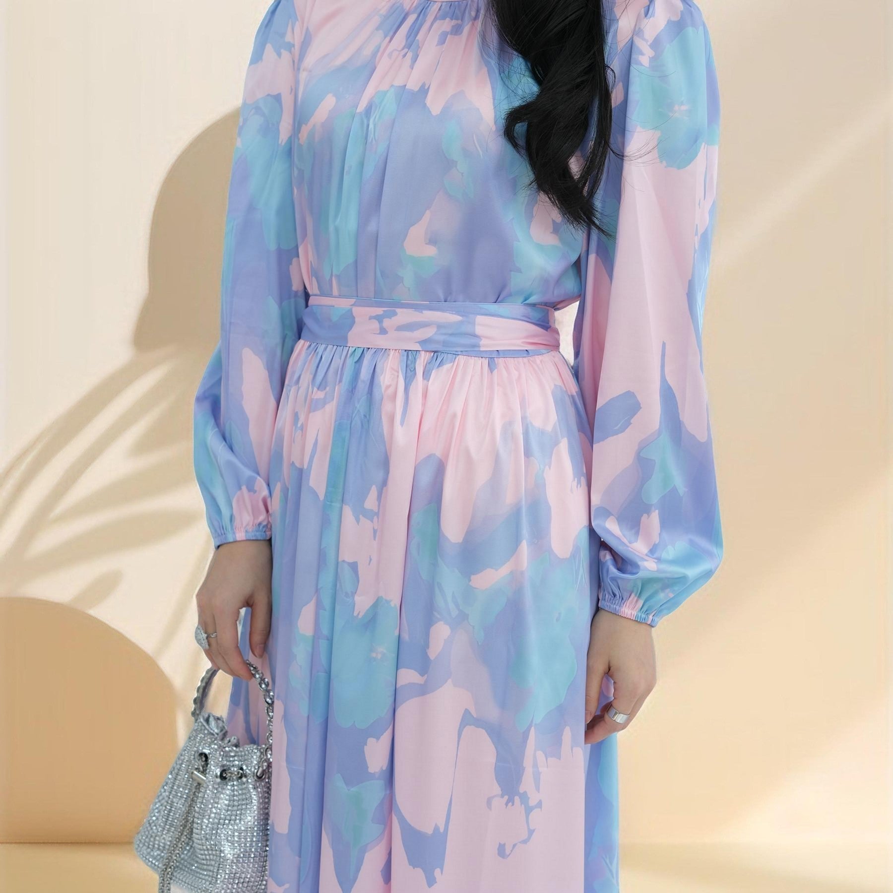 Tranquil Twilight Maxi Dress, view 3