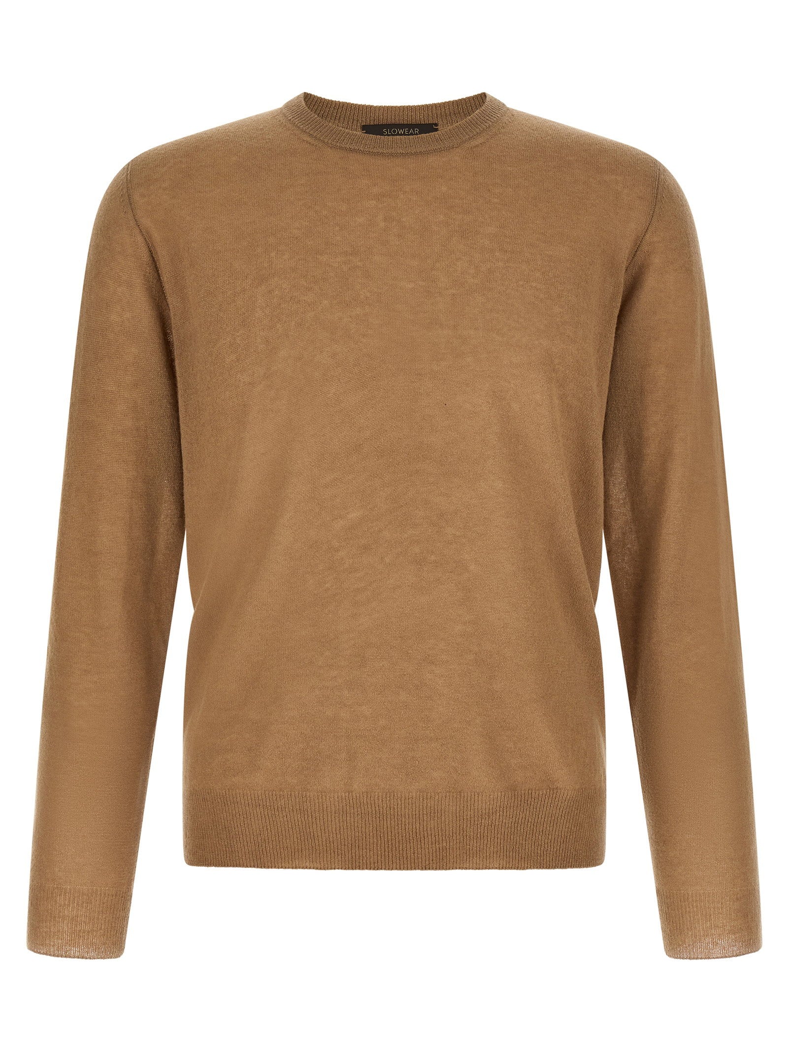 Zanone Giro Sweater — Camel by Zanone