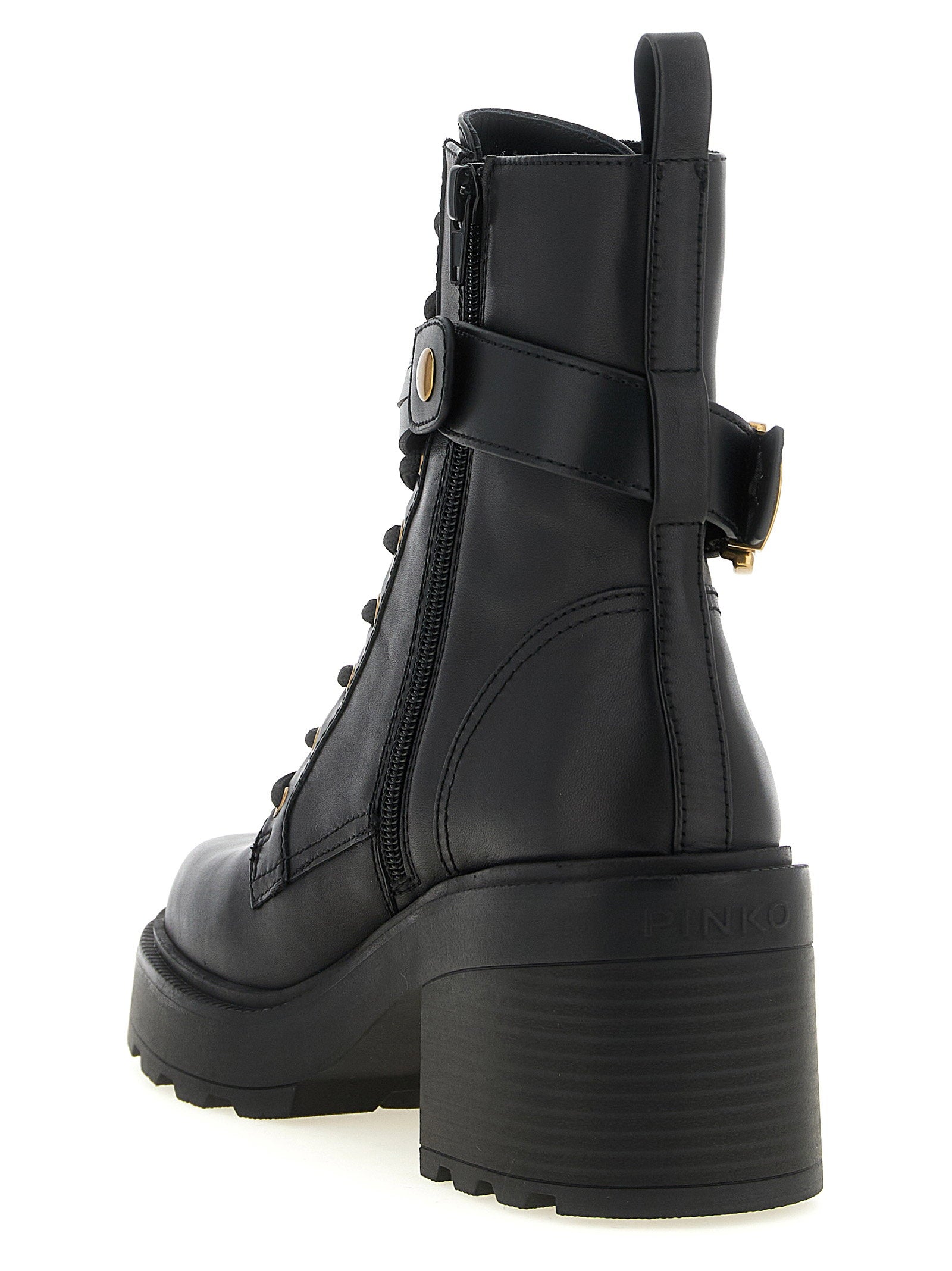 Pinko Ankle Boot — Black, view 3