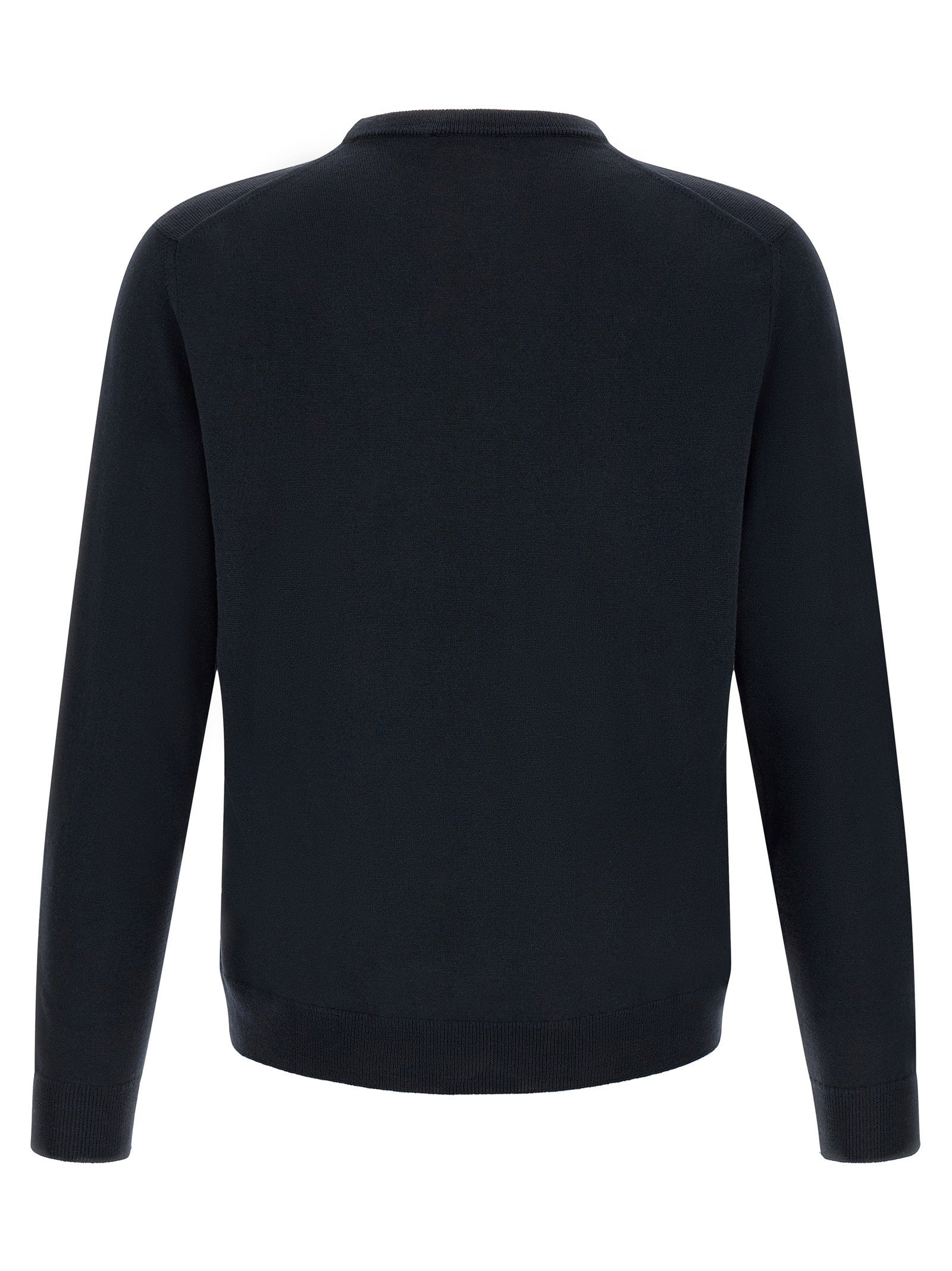 Zanone Giro Sweater — Navy, view 2
