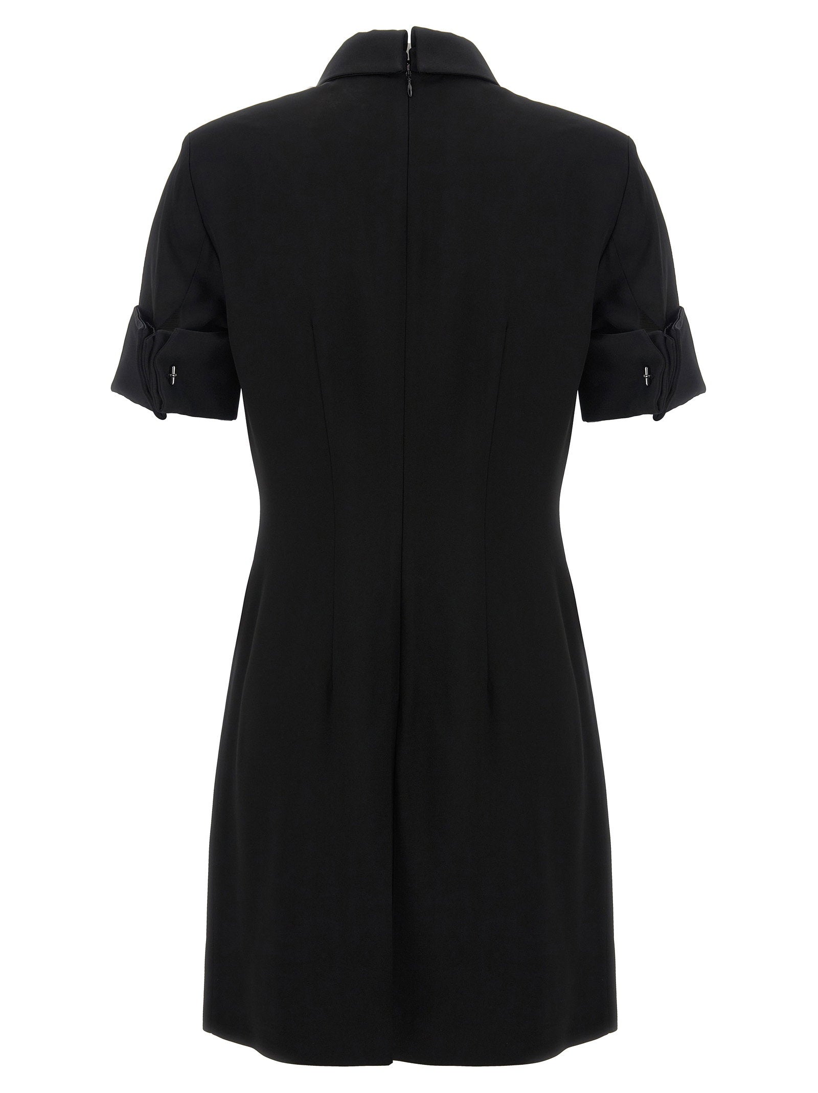 Sportmax Cipro Dress — Black, view 2