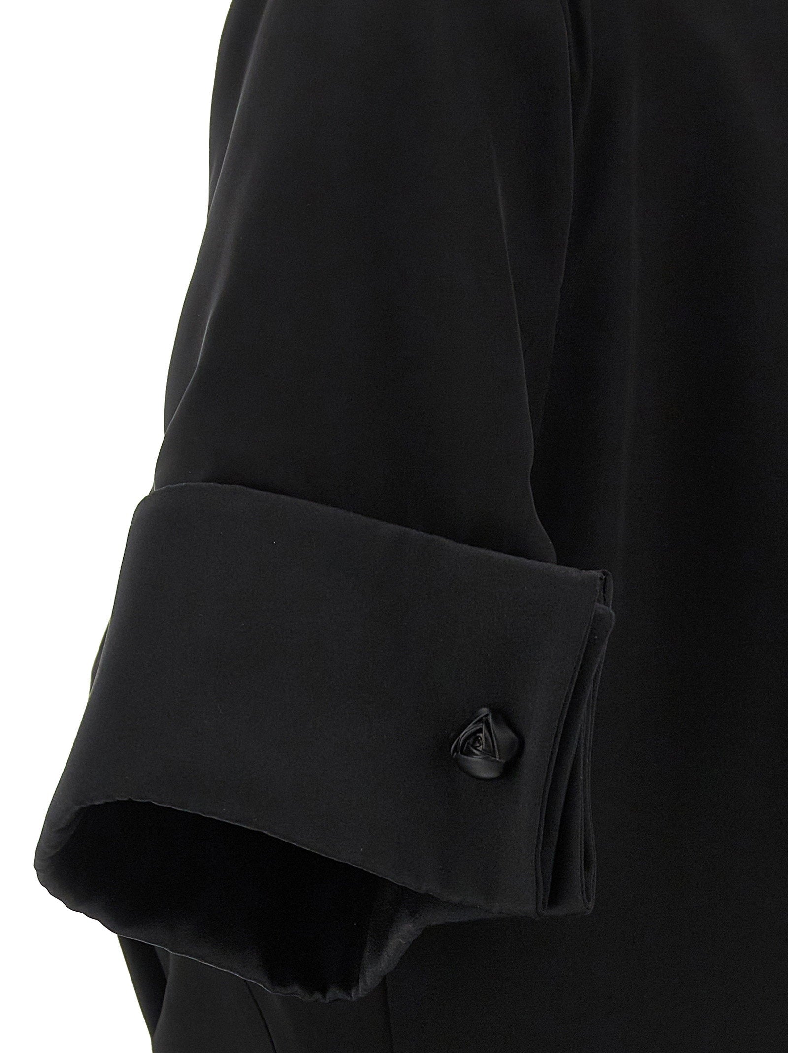 Sportmax Cipro Dress — Black, view 4