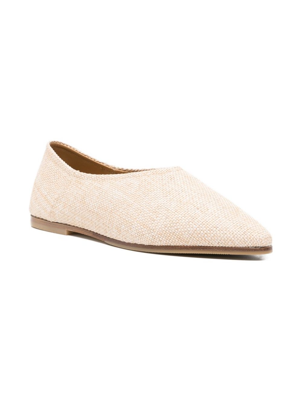 BABU' MILANO Dune Ballet Flat — Beige, view 4