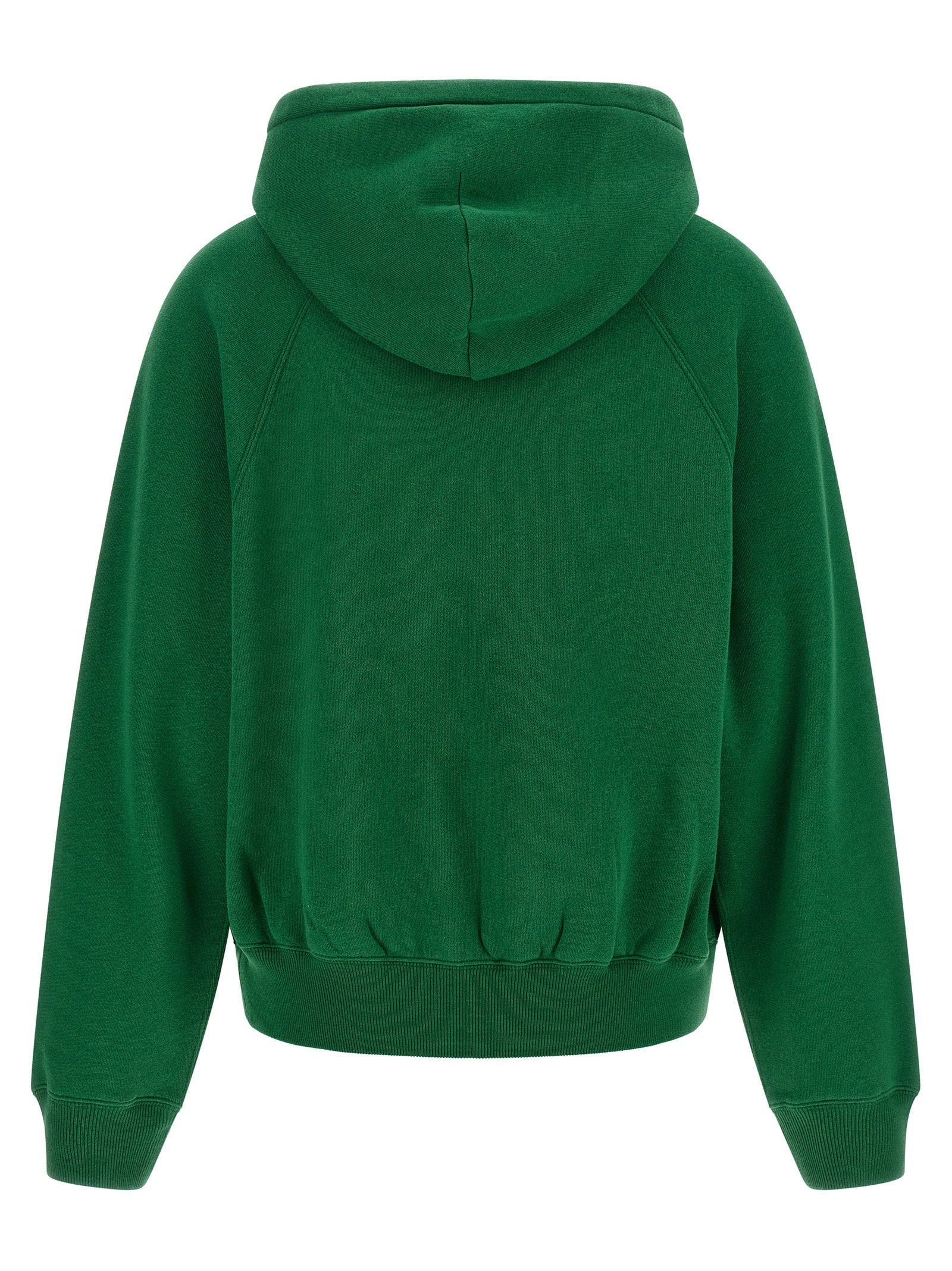 Polo Ralph Lauren Pony-Embroidered Cotton Blend Hoodie — Green, view 2