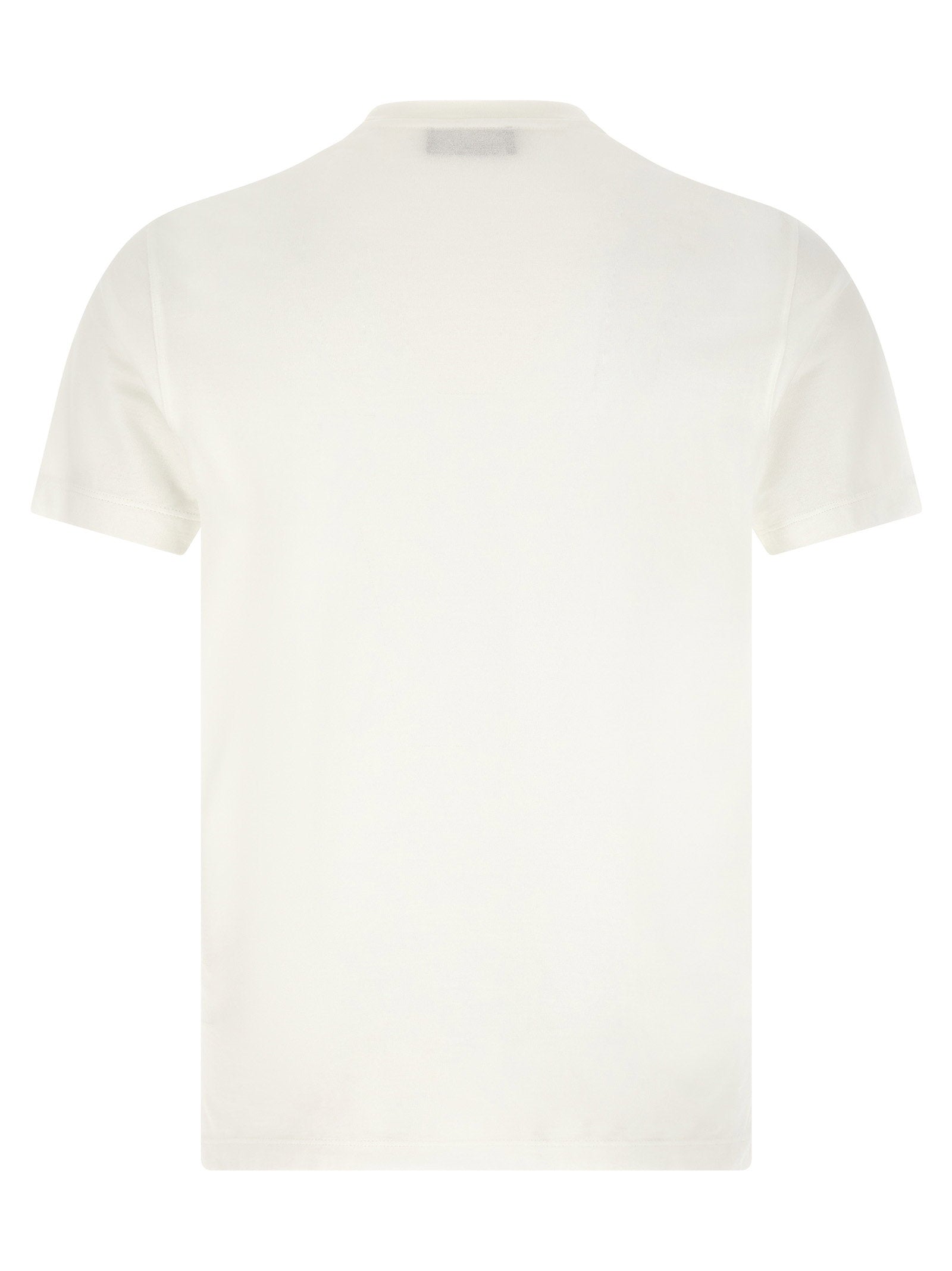 Zanone Ice Cotton T-Shirt — Cream, view 2