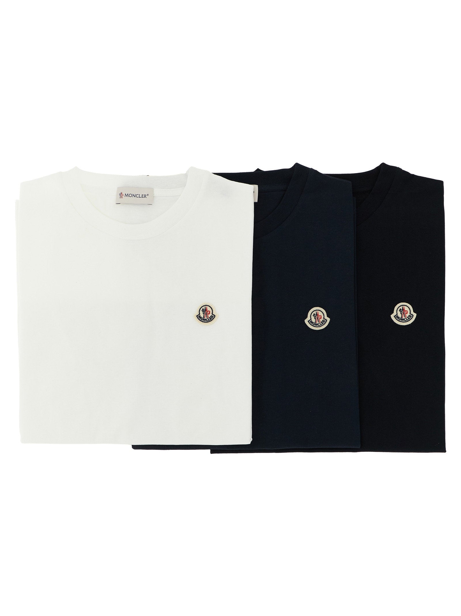Moncler Enfant Logo-Patch Cotton T-shirt — White by Moncler Enfant