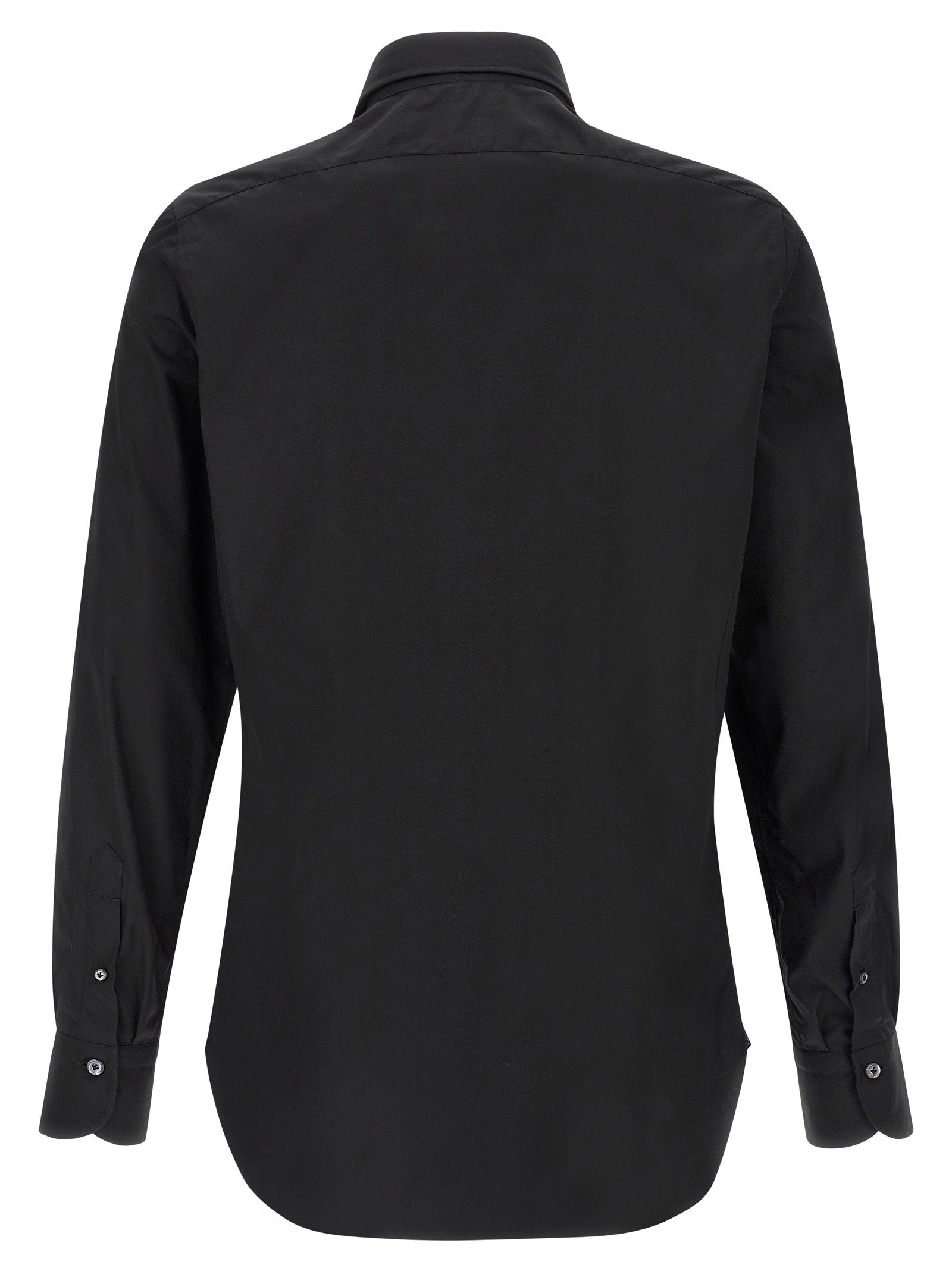 Finamore Napoli Shirt — Black, view 2