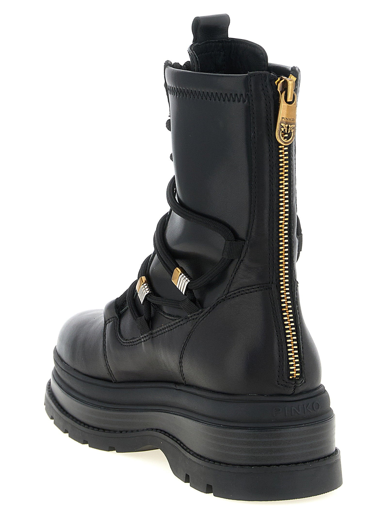 Pinko Eva Ankle Boot — Black, view 3