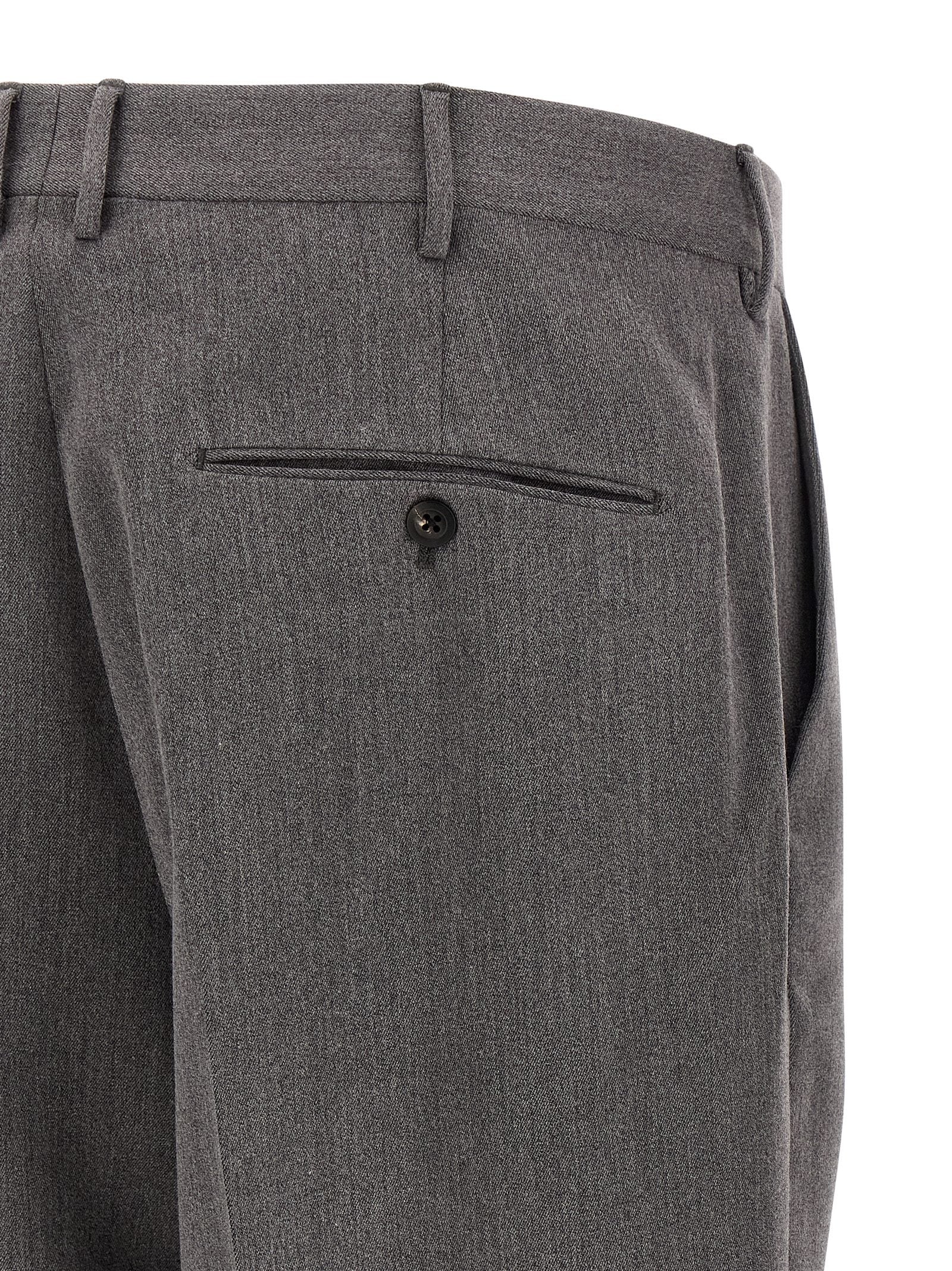 Cellar Door Milo Trousers — grey, view 4