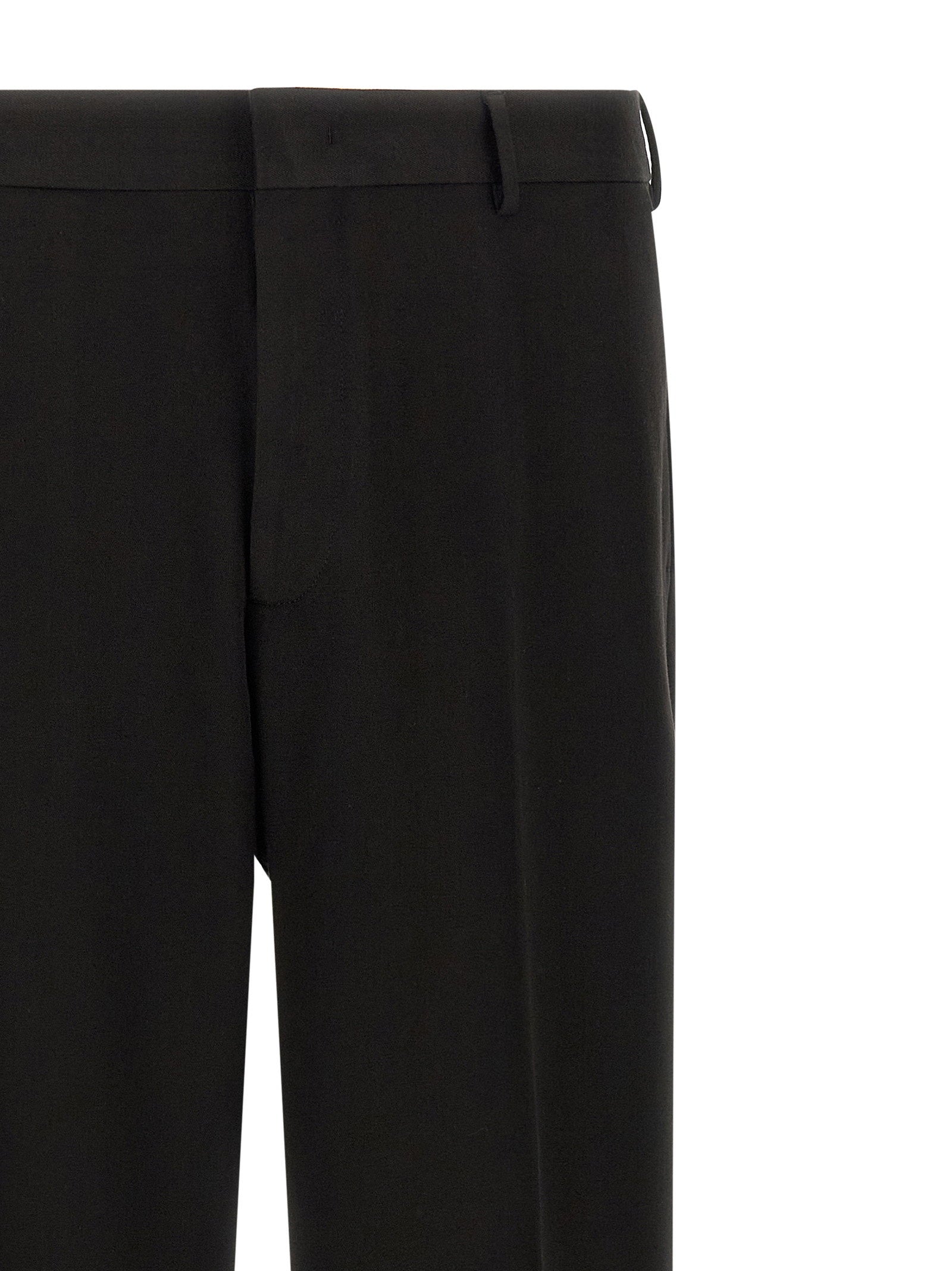 Cellar Door Milo Trousers — Black, view 3