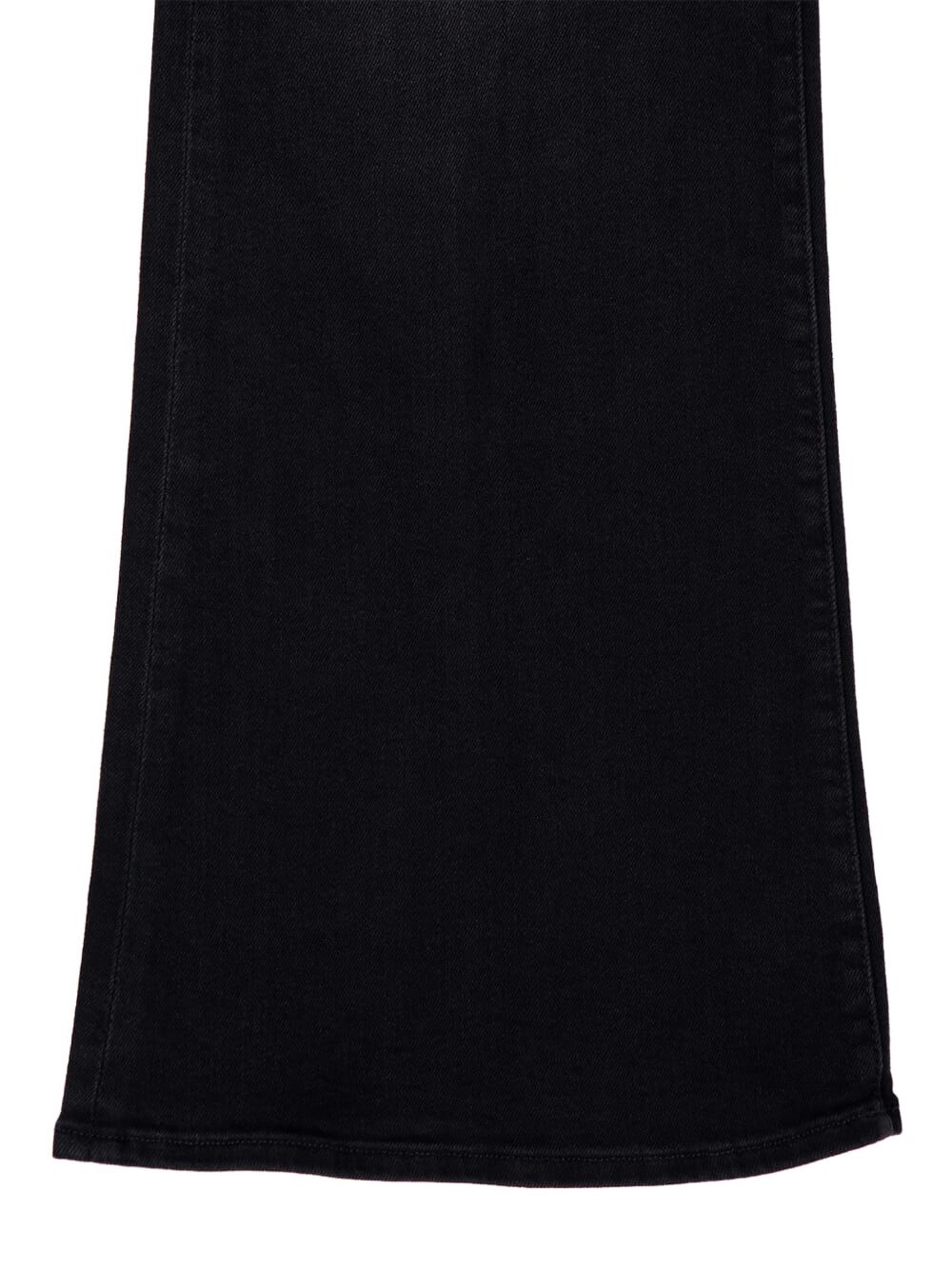 Mother Roller Sneak Jeans — Black, view 4