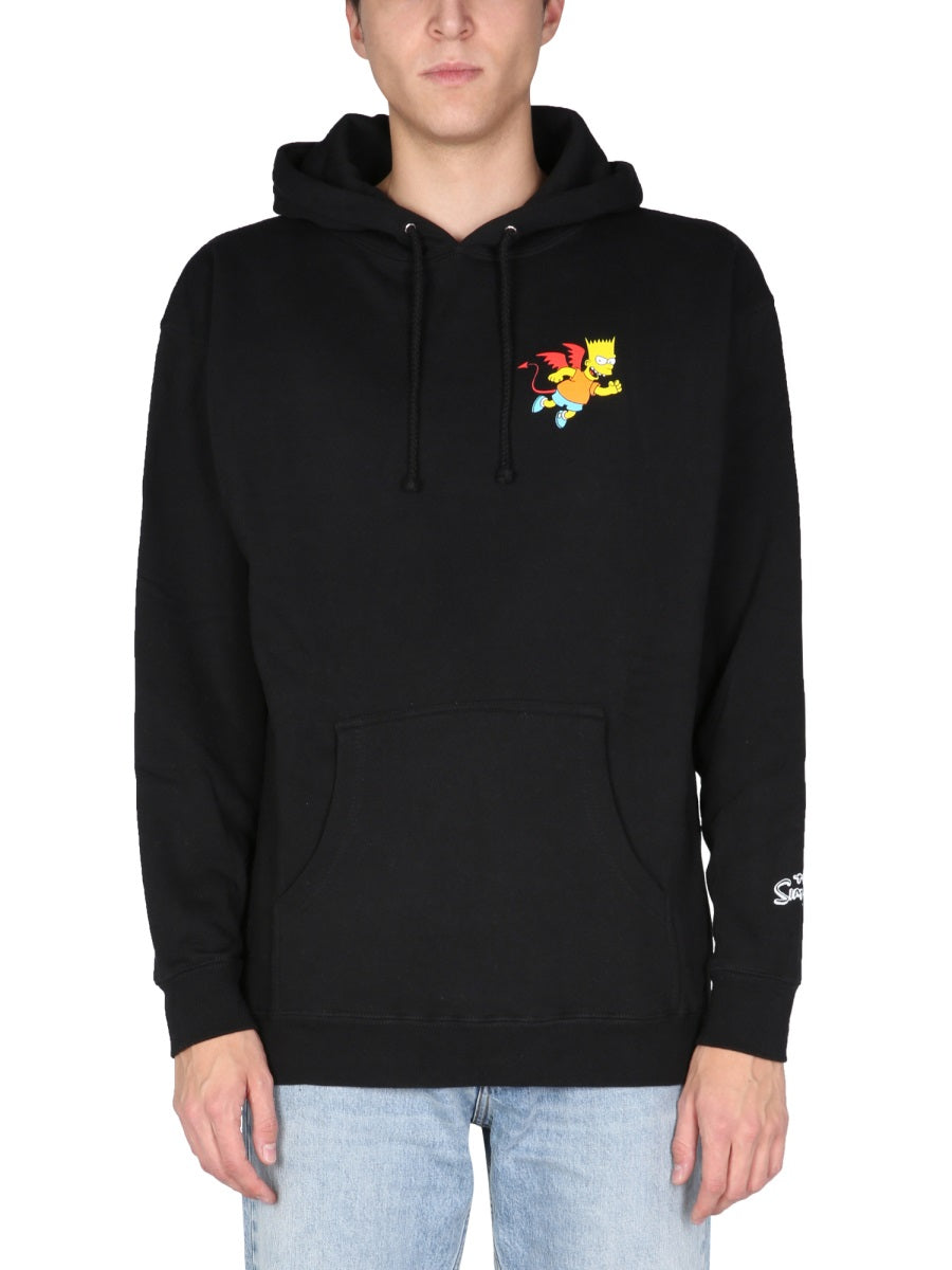 Market Hooded Cotton Sweatshirt — Black by Market