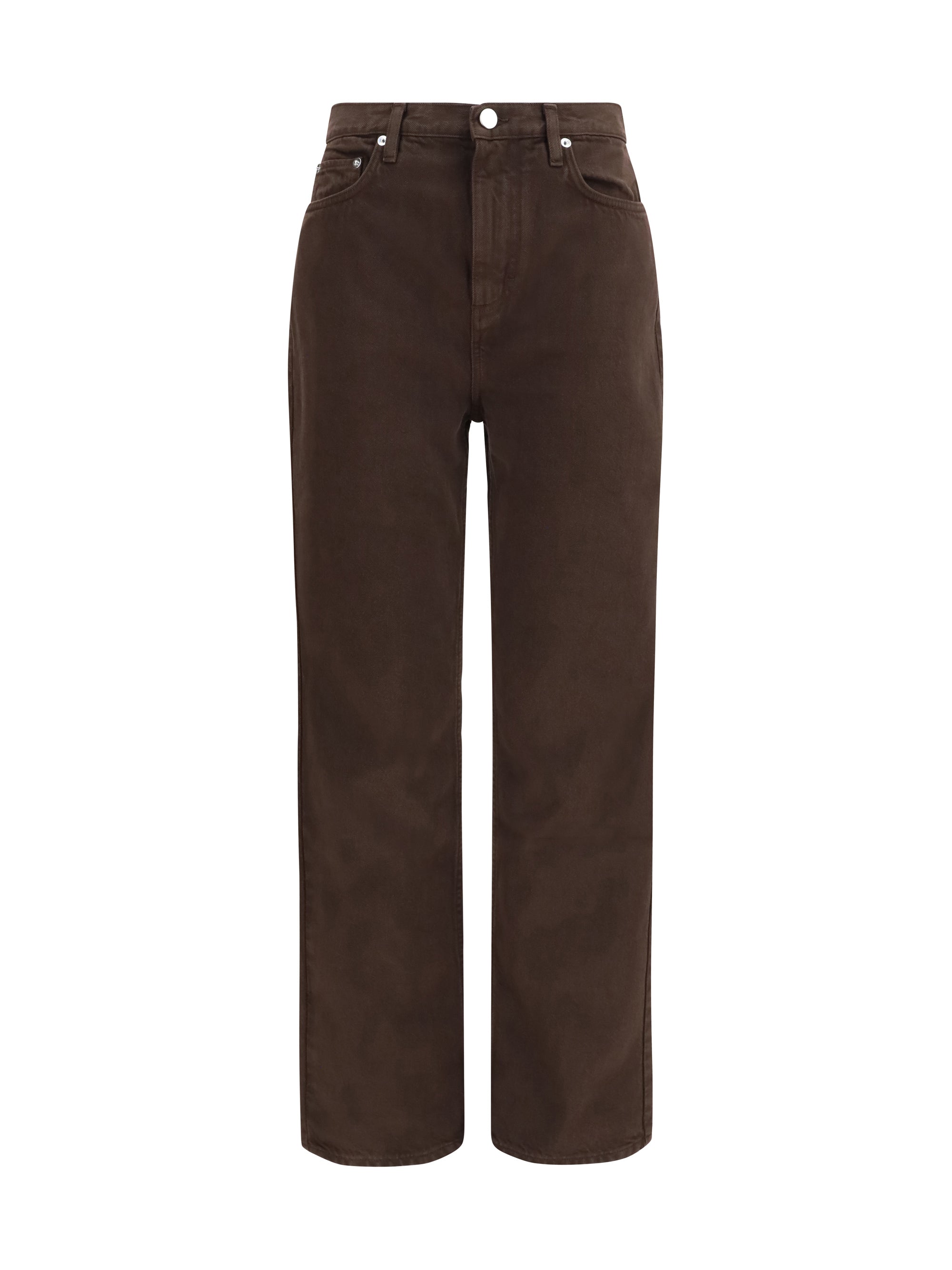 Loulou De Saison Jeans — Brown by Loulou De Saison