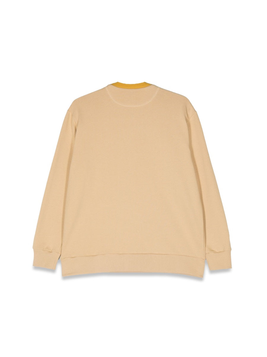 Nº21 Cotton Crewneck Sweatshirt — Beige, view 3