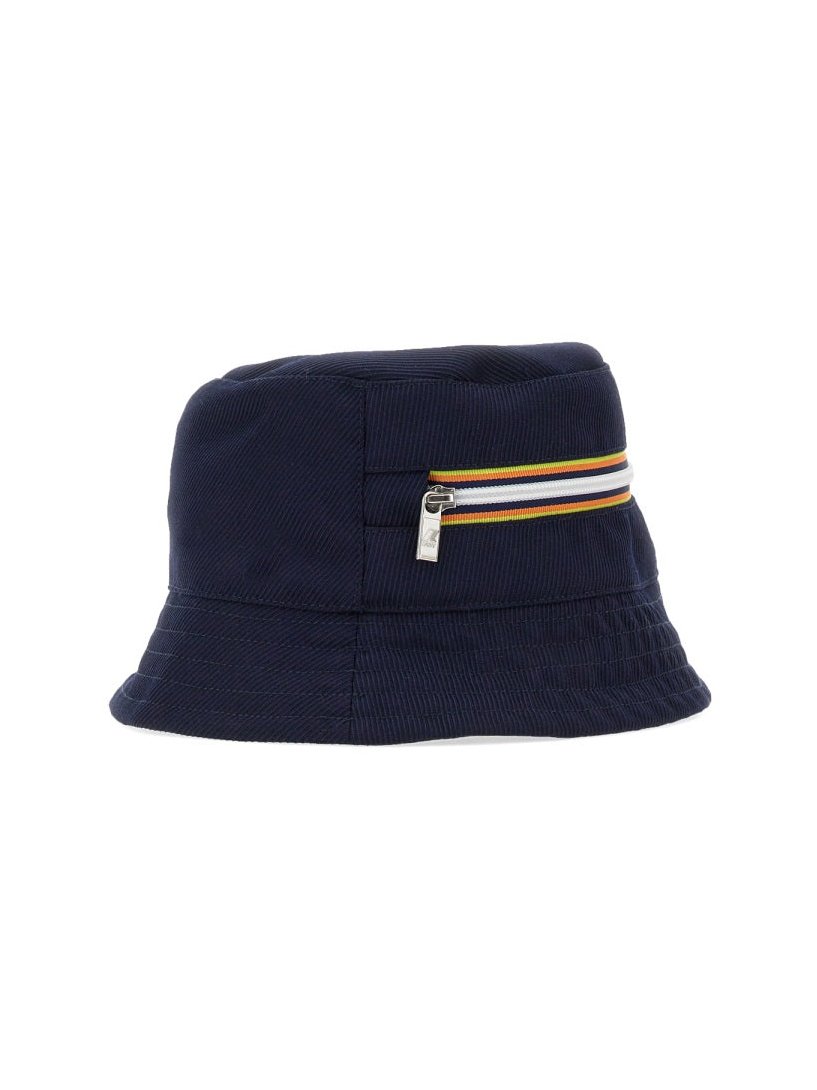K-Way K2113RW_193 Bucket Hat — Blue, view 2