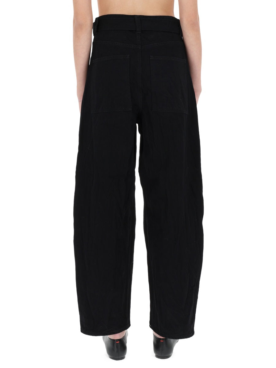 Studio Nicholson Cahun Trousers — Black, view 2