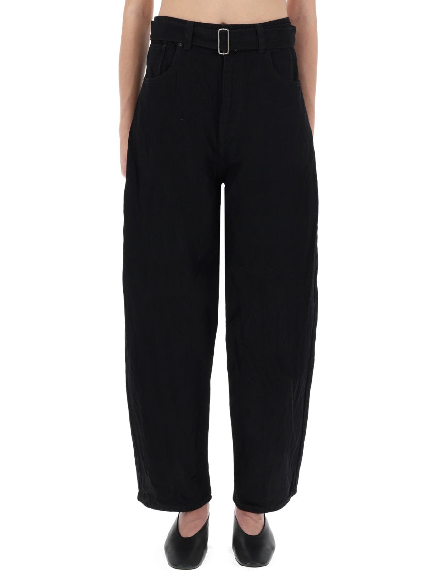Studio Nicholson Cahun Trousers — Black, view 3