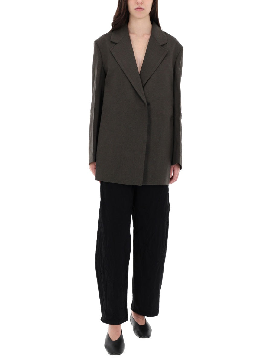 Studio Nicholson Cahun Trousers — Black, view 4