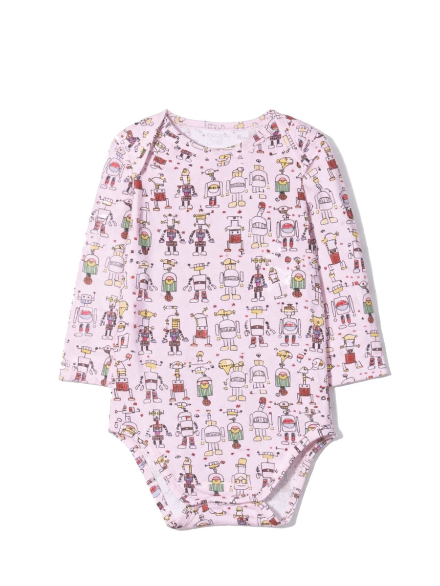 Marni Cotton Three-Piece Bodysuit Set — Red by Marni