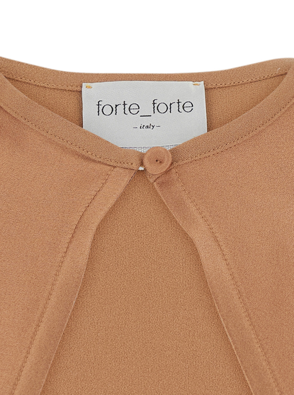 Forte Forte Satin Envers Cape — Pink, view 3