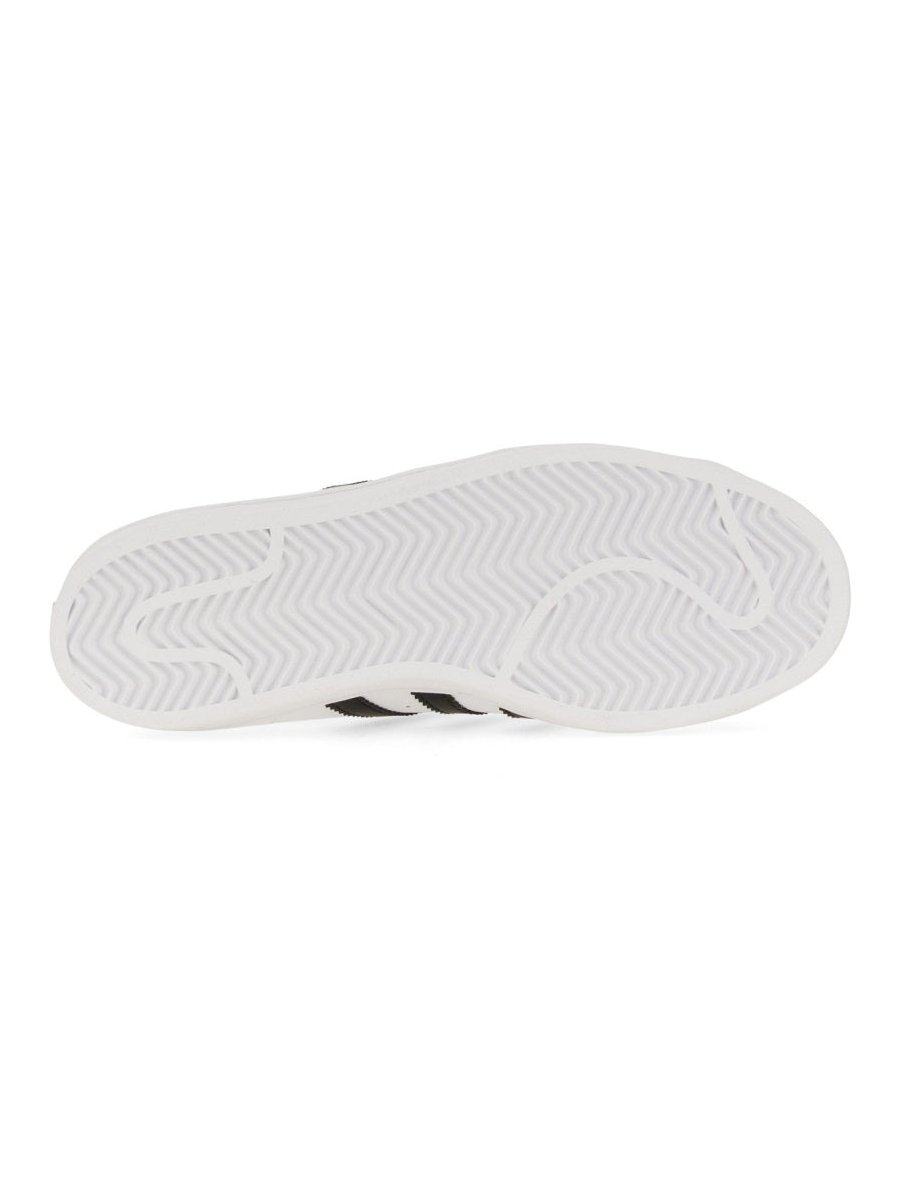 Adidas Superstar Sneaker — White, view 4