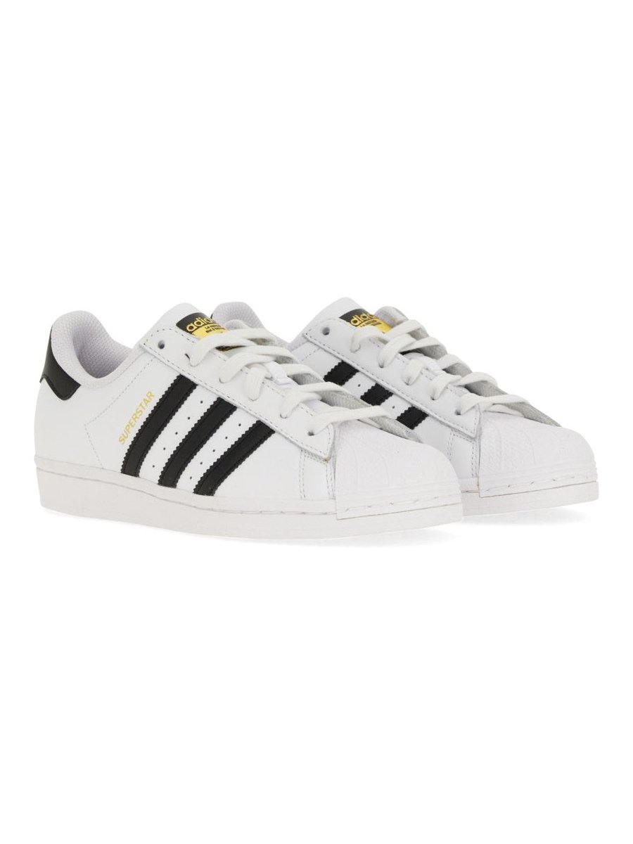 Adidas Superstar Sneaker — White, view 5
