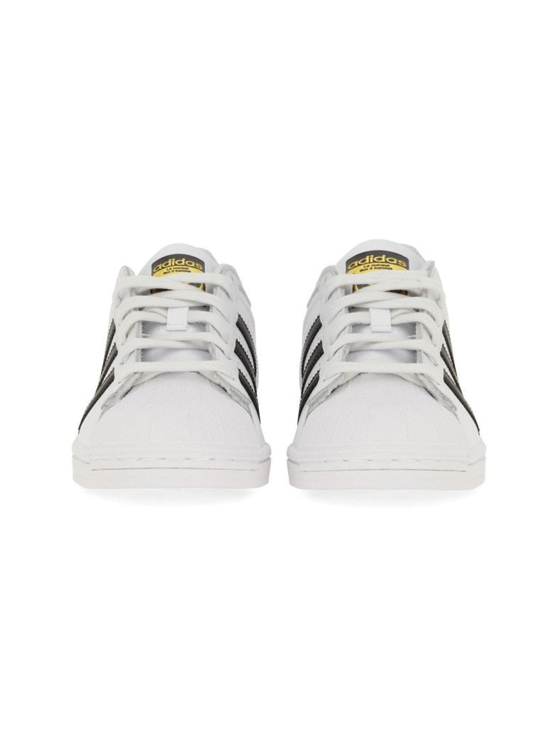 Adidas Superstar Sneaker — White, view 6
