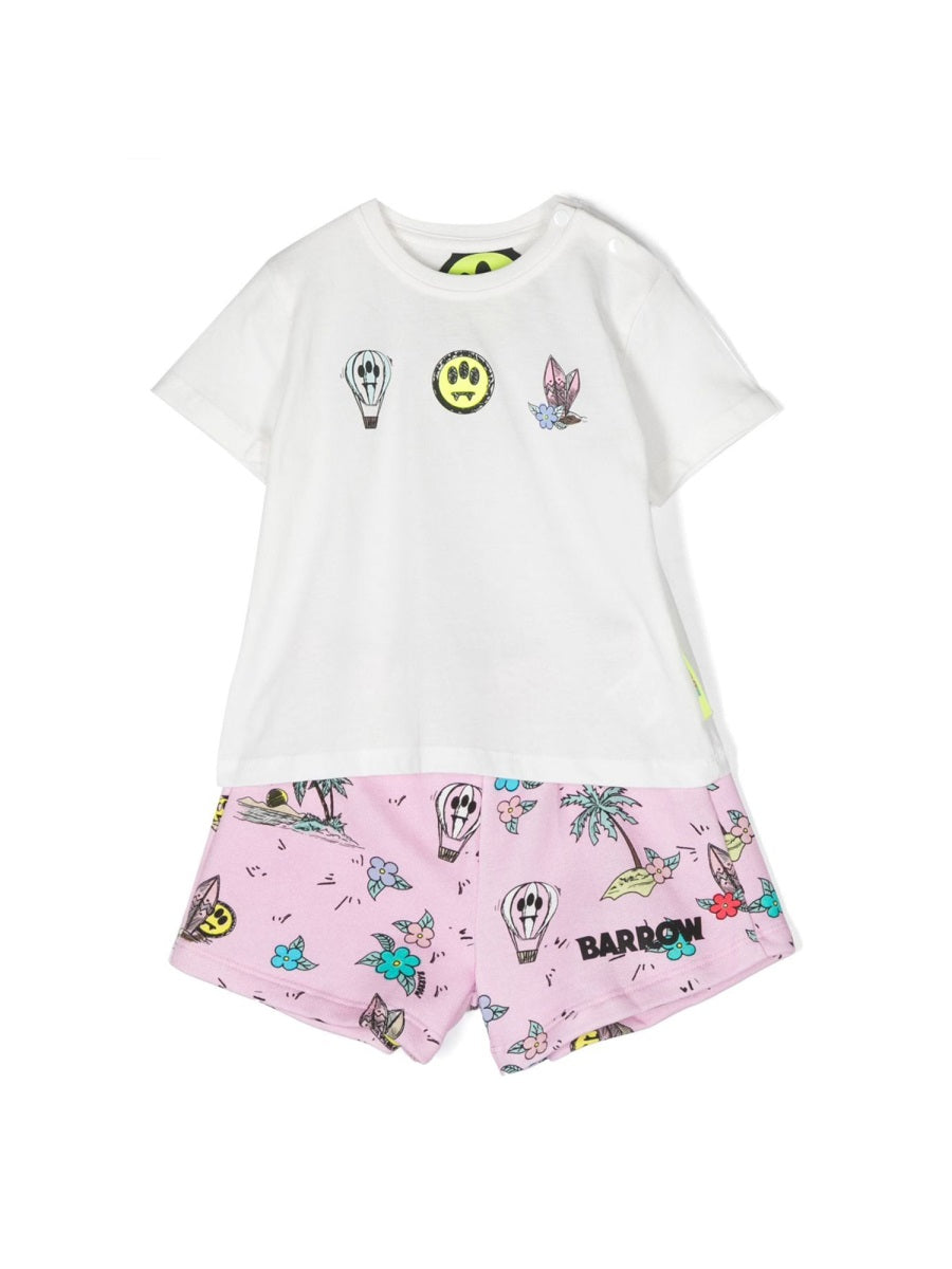 Barrow Multicolor Cotton Baby Suit — Multicolor by Barrow
