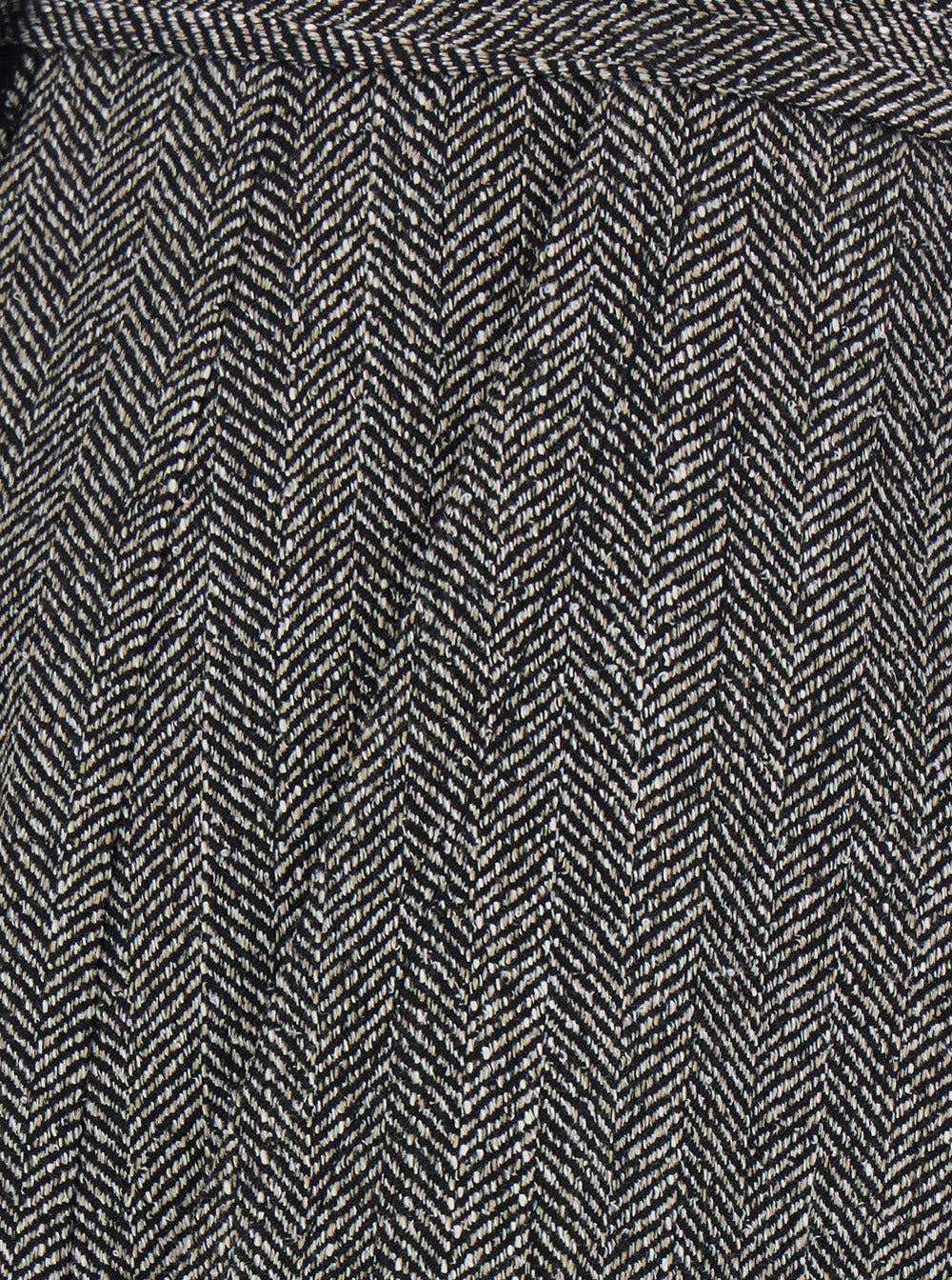 Forte Forte Tech Fabric Cargo Trousers — Gray, view 3