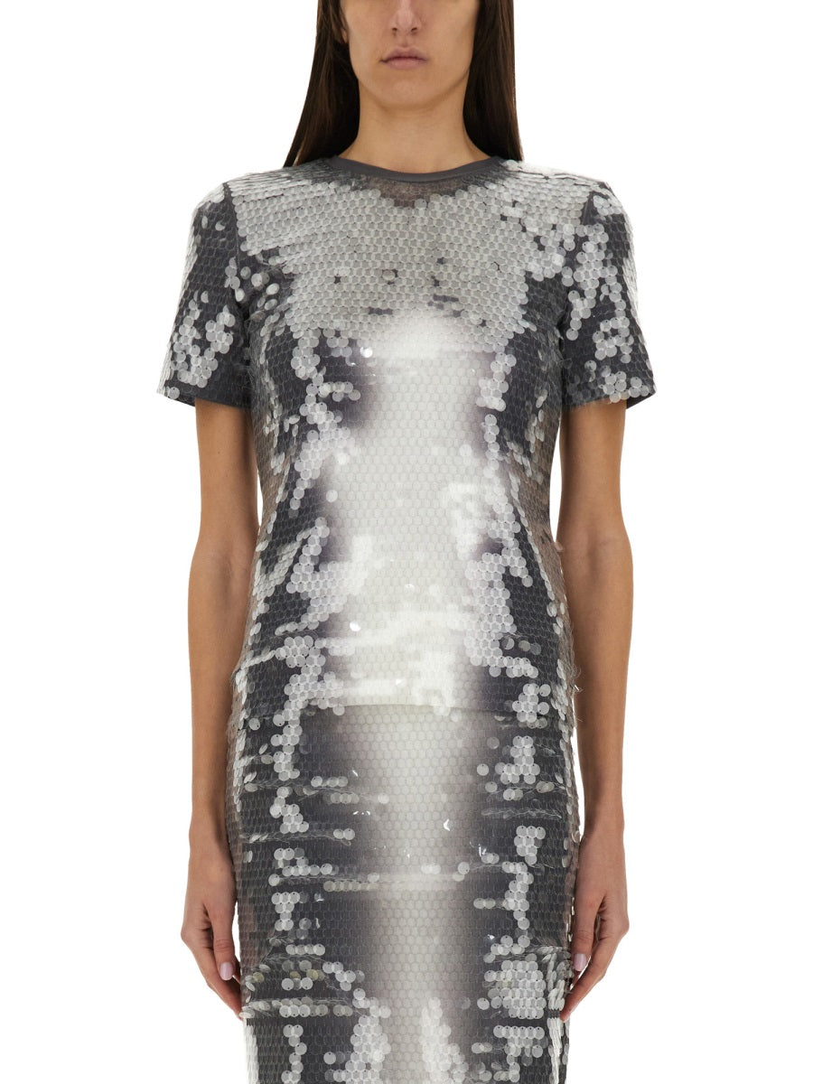Sportmax Sequined Blouse — Black, view 3